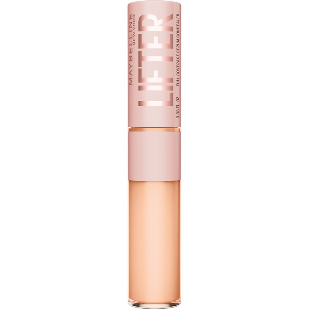 Maybelline Lifter Full Coverage Serum Concealer Ενυδατικό Concealer Ενάντια των Μαύρων Κύκλων με 2% Πεπτίδια για Φυσικό Αποτέλεσμα & Λαμπερή Όψη, 11ml - 35