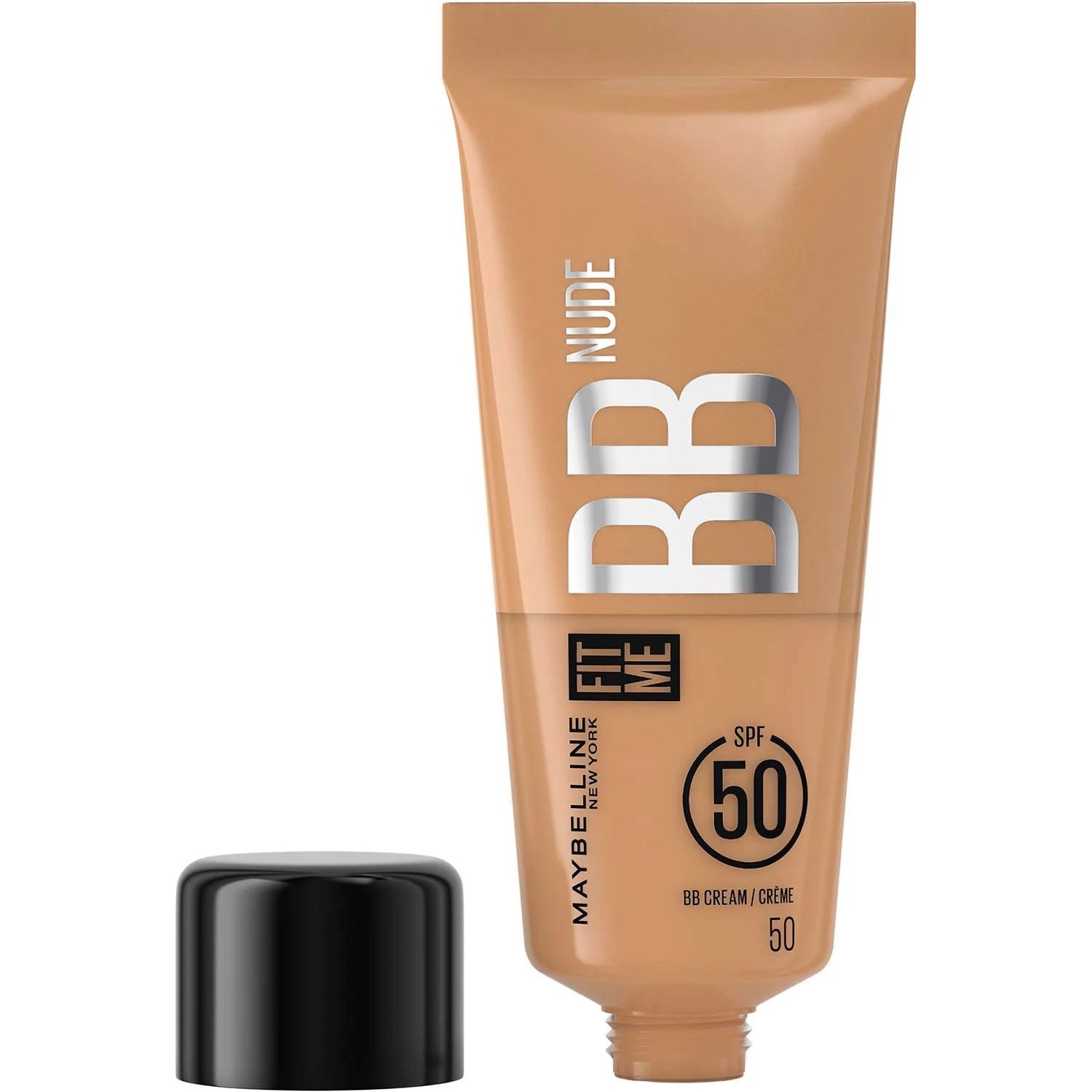 Maybeline Fit Me Nude BB Cream Spf50 Κρέμα Προσώπου Υψηλής Προστασίας με Χρώμα για Φυσική Κάλυψη 30ml - 50