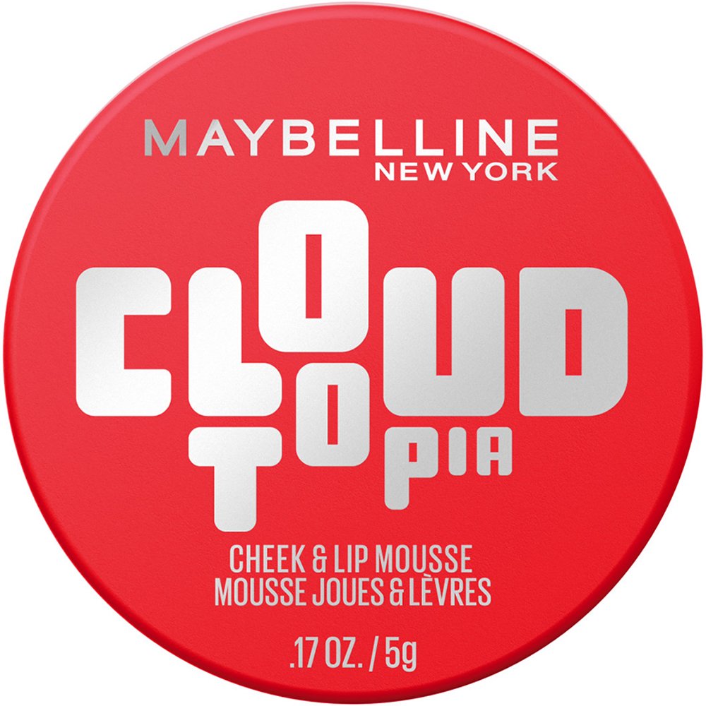 Maybelline Cloudtopia Cheek & Lip Mousse Ματ Μους για τα Μάγουλα & Χείλη με Ανάλαφρη Υφή & Πλούσιο Χρώμα 5g - 03 Divine Crimson