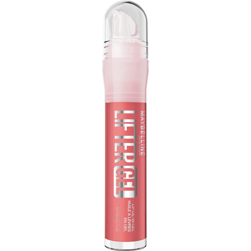 Maybelline Lifter Gel Lip Oil Ενυδατικό Λάδι Χειλιών με Έλαιο Passion Fruit που Χαρίζει Όγκο & Λάμψη 66ml - 006 Strawberry Shake