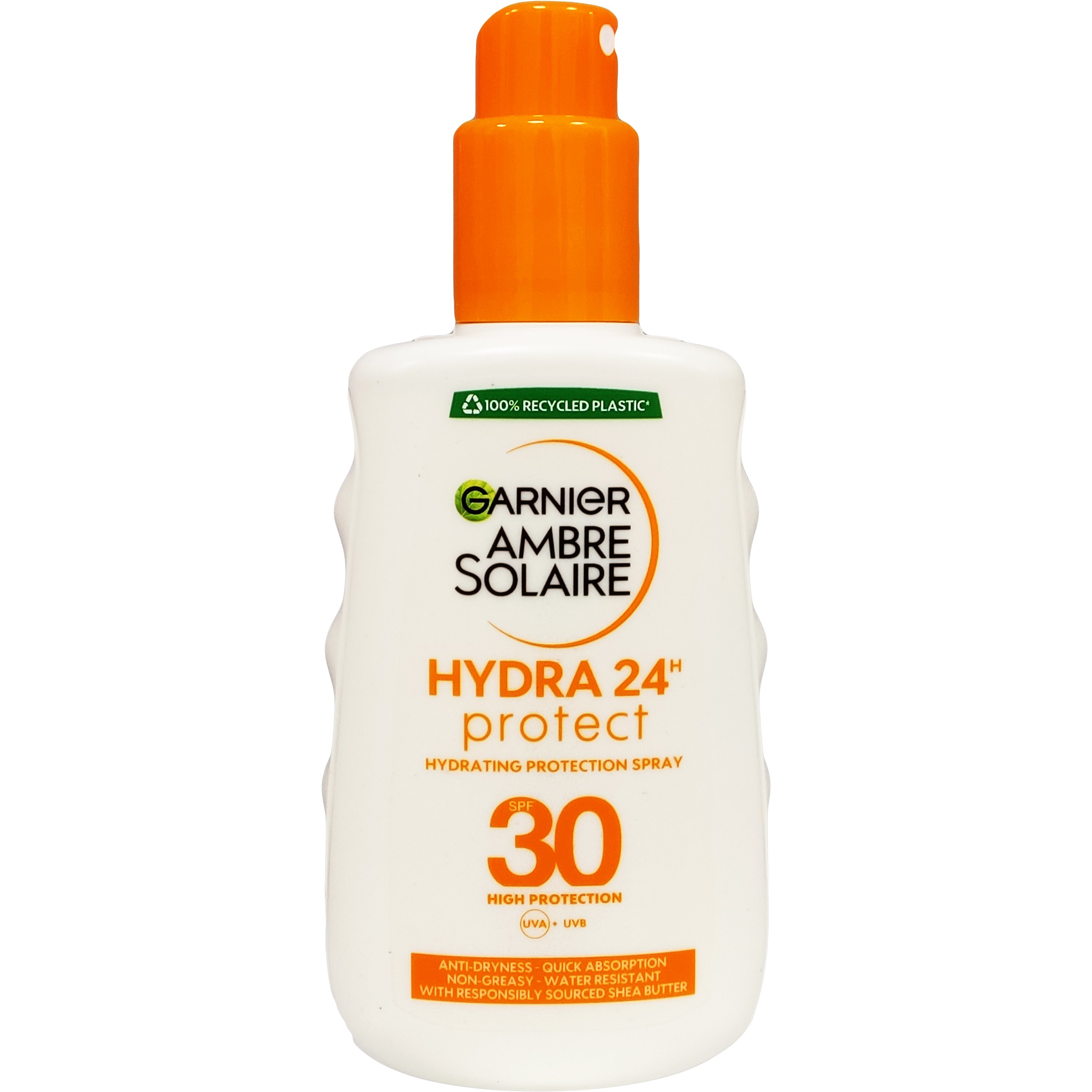 Garnier Garnier Ambre Solaire Hydra 24H Hydrating Protection Spray Spf30 Ενυδατικό Αντηλιακό Spray Σώματος Υψηλής Προστασίας 200ml