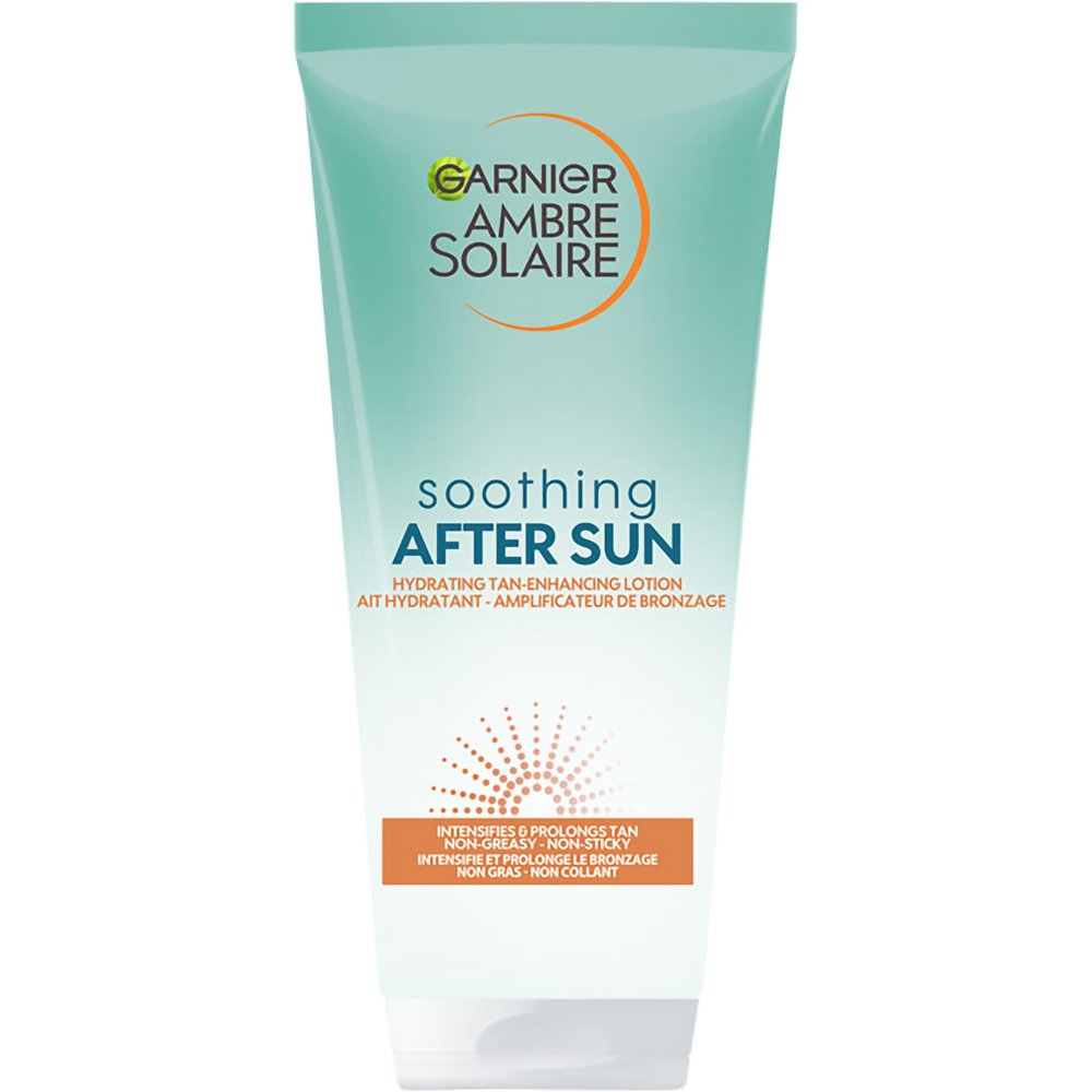 Garnier Garnier Ambre Solaire Soothing After Sun Hydrating Tan-Enhancing Body Lotion Ενυδατικό Γαλάκτωμα Σώματος για Μετά τον Ήλιο, Κατάλληλο για Ενίσχυση του Μαυρίσματος 200ml