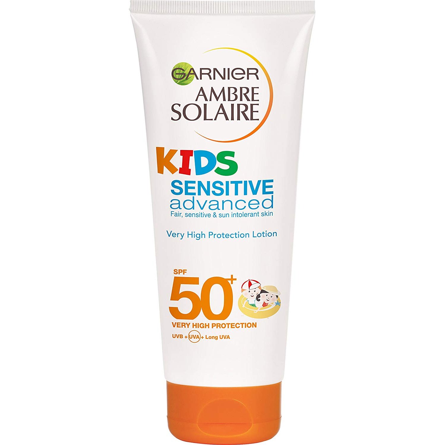 Garnier Ambre Solaire Kids Sensitive Advanced Emulsion Spf50+ Παιδικό Αντηλιακό Γαλάκτωμα Πολύ Υψηλής Προστασίας 200ml