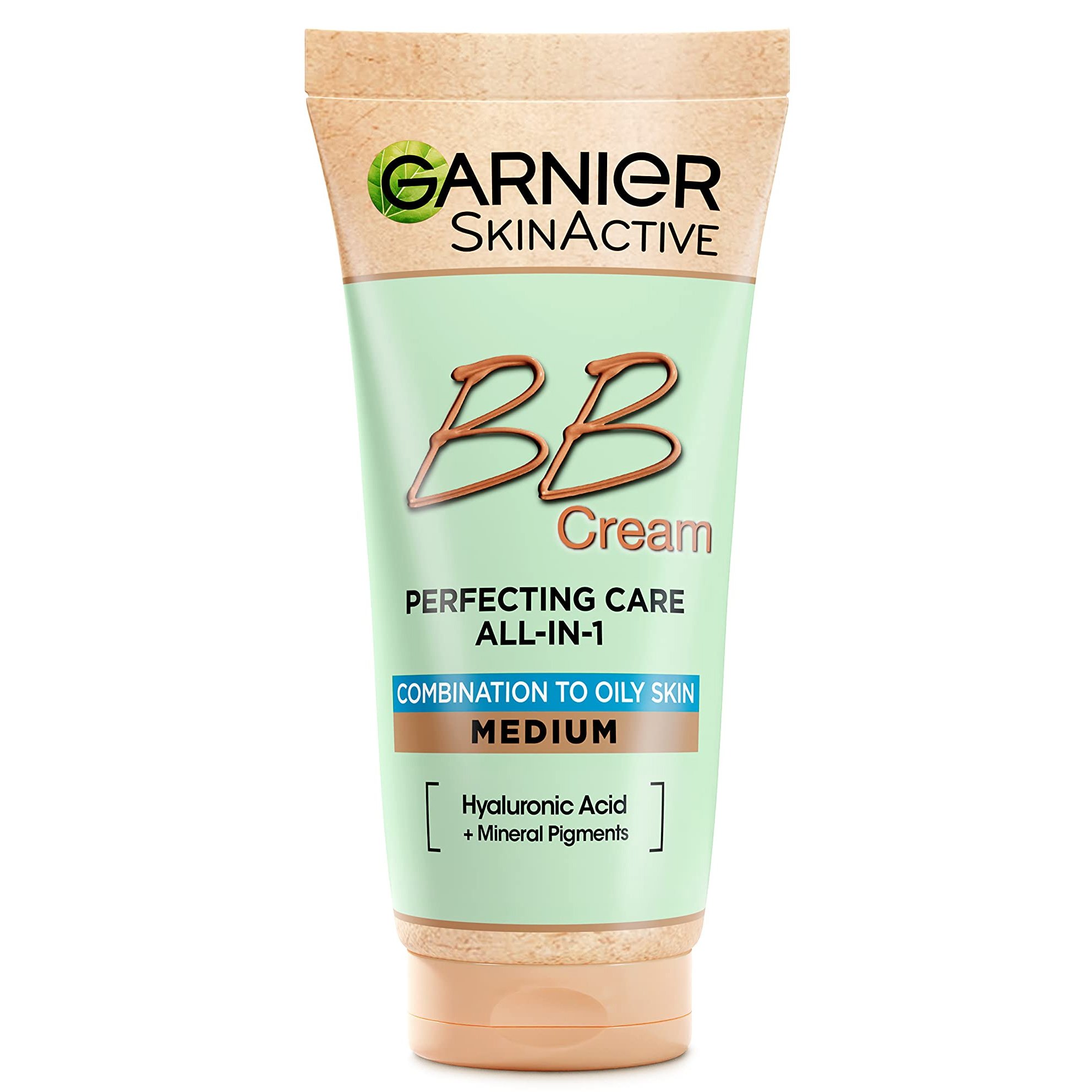 Garnier Garnier SkinActive BB Cream Perfecting Care All in 1 Combination to Oily Skin Medium Ενυδατική Κρέμα Προσώπου με Χρώμα & Μεσαίο Δείκτη Αντηλιακής Προστασίας 50ml