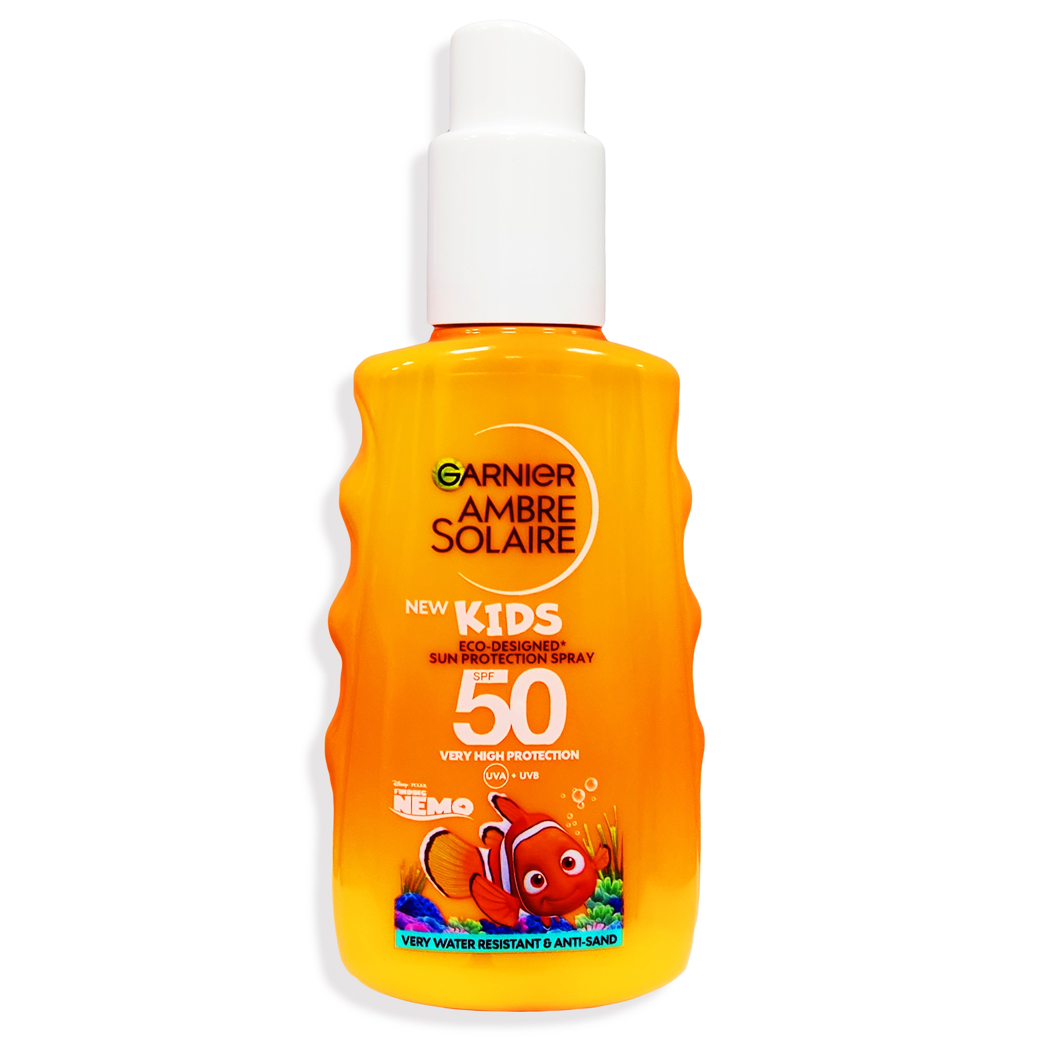 Garnier Garnier Ambre Solaire Kids Sun Protection Spray Spf50 Nemo Παιδικό Αντηλιακό Γαλάκτωμα Υψηλής Προστασίας 150ml