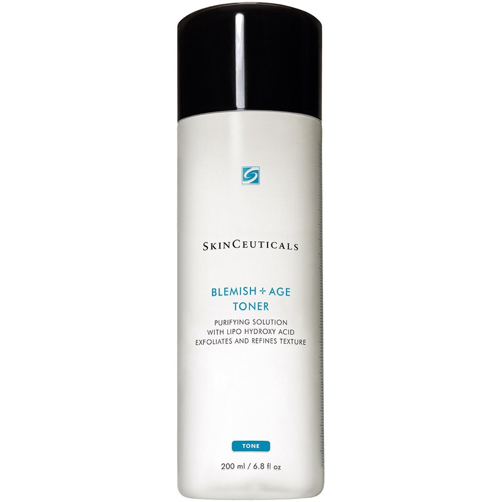 SkinCeuticals Skinceuticals Blemish & Age Toner Λοσιόν Καθαρισμού Προσώπου με Αντιγηραντικές Ιδιότητες για Λιπαρό Δέρμα με Ατέλειες & Τάση Ακμής 200ml