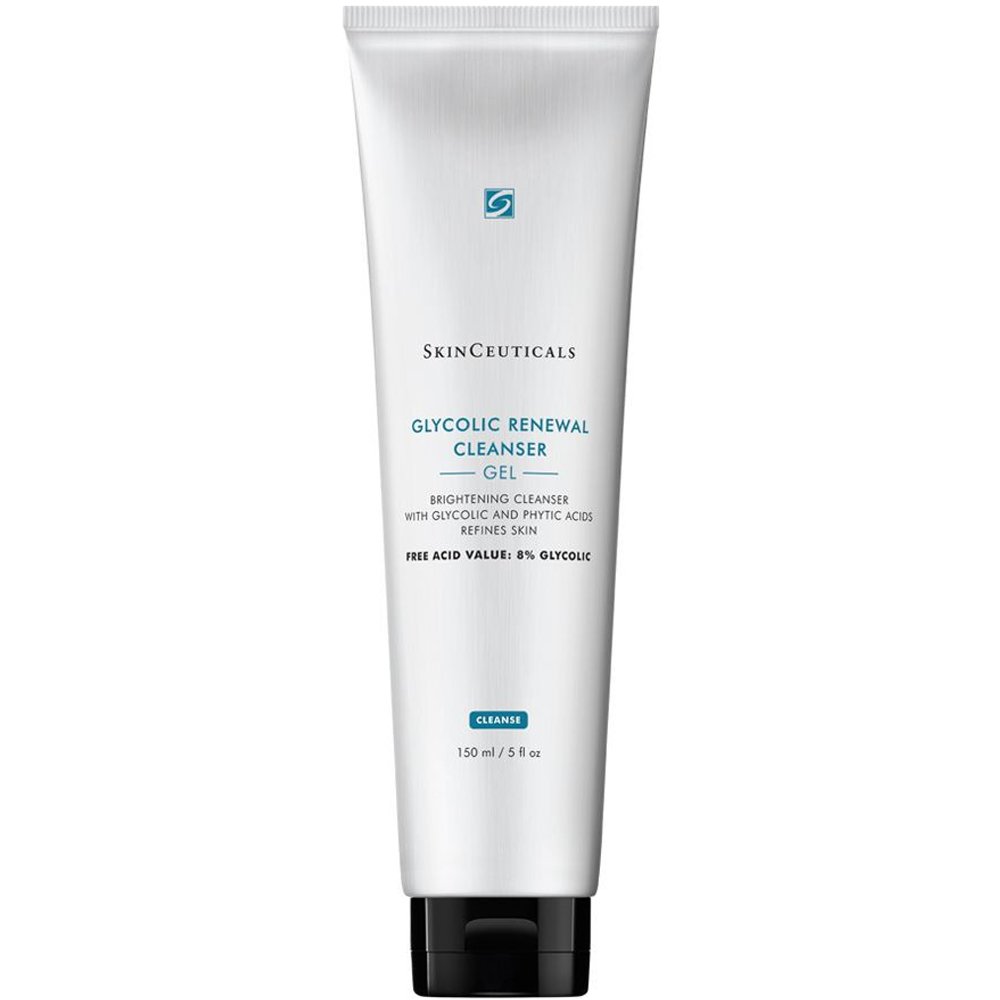 SkinCeuticals Skinceuticals Glycolic Renewal Cleanser Gel Καθημερινό Gel Καθαρισμού Προσώπου με Γλυκολικό Οξύ για Λαμπερή & Λεία Επιδερμίδα 150ml