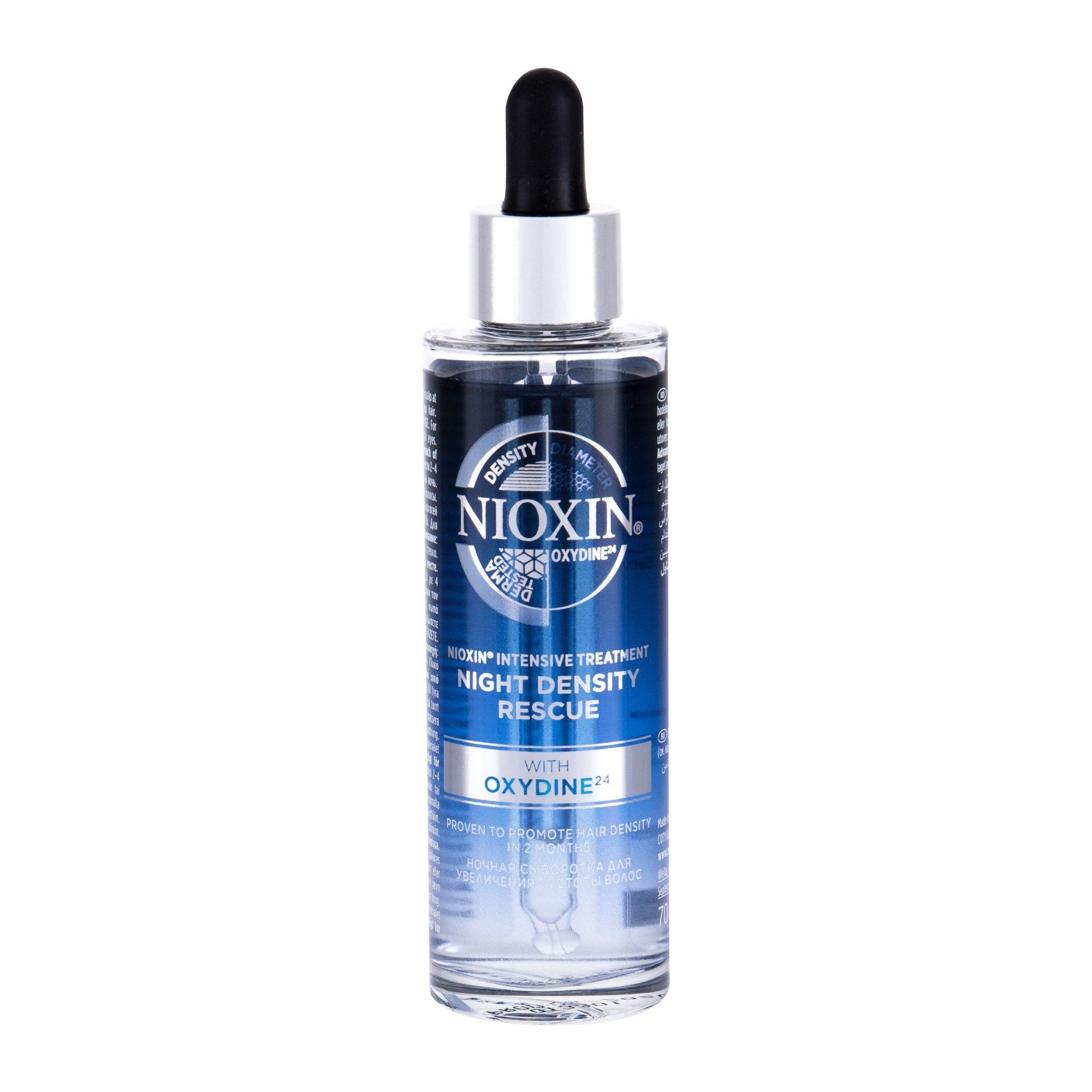 Nioxin Intensive Treatment Night Density Rescue Αντιοξειδωτικός Ορός Νύχτας για Φροντίδα Μαλλιών με Τάση Αραίωσης 70ml