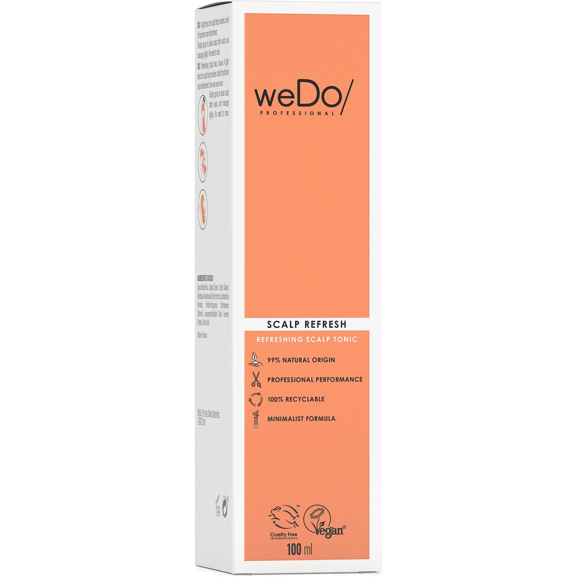 weDo Scalp Refresh Τονωτικό Spray Μαλλιών για Ανανέωση του Τριχωτού της Κεφαλής 100ml