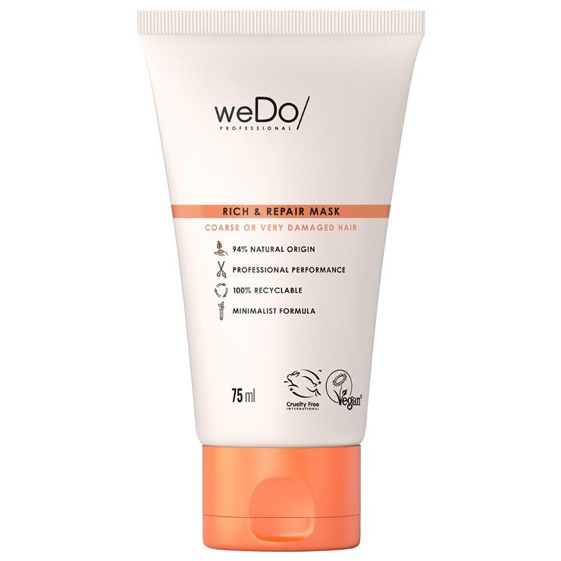 weDo Rich & Repair Mask Coarse or Very Damaged Hair Μάσκα Θεραπείας για Προστασία από το Σπάσιμο της Τρίχας 75ml
