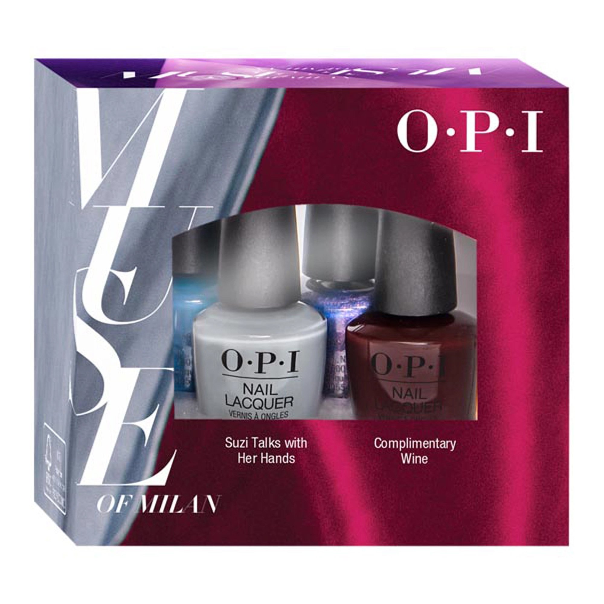 OPI Nail Lacquer Πακέτο με Mini Sizers Βερνίκια Νυχιών σε 4 Διαφορετικές Αποχρώσεις 4 x 3.75ml