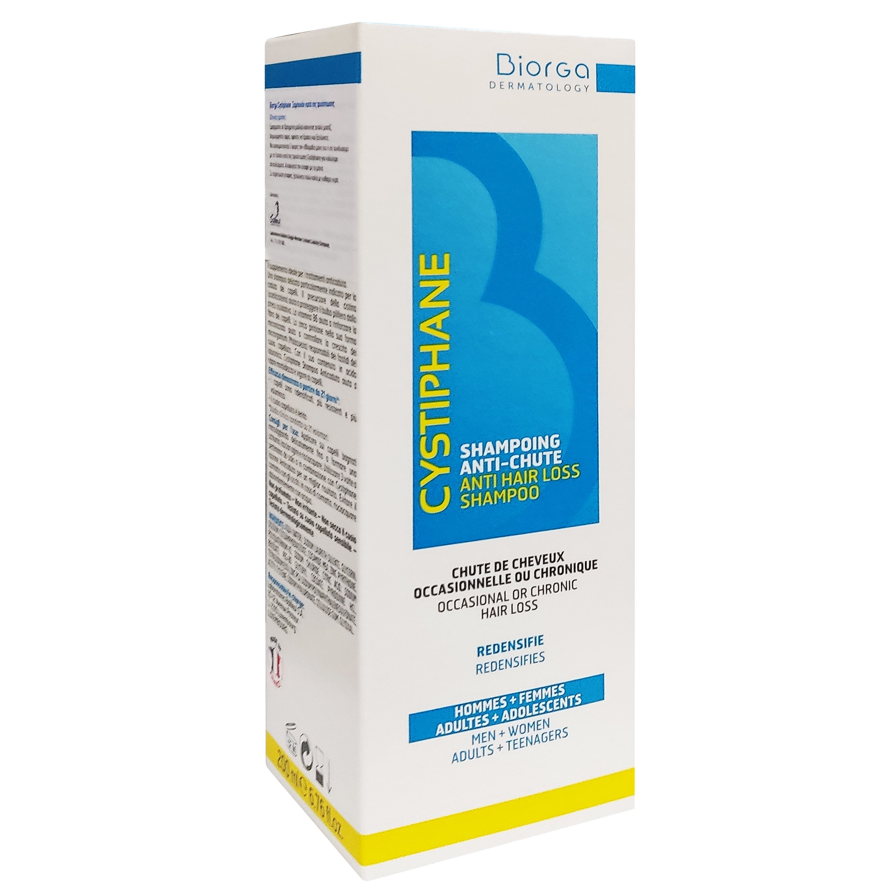 Biorga Cystiphane Anti Hair Loss Shampoo Σαμπουάν Κατά της Τριχόπτωσης για Άνδρες & Γυναίκες 200ml