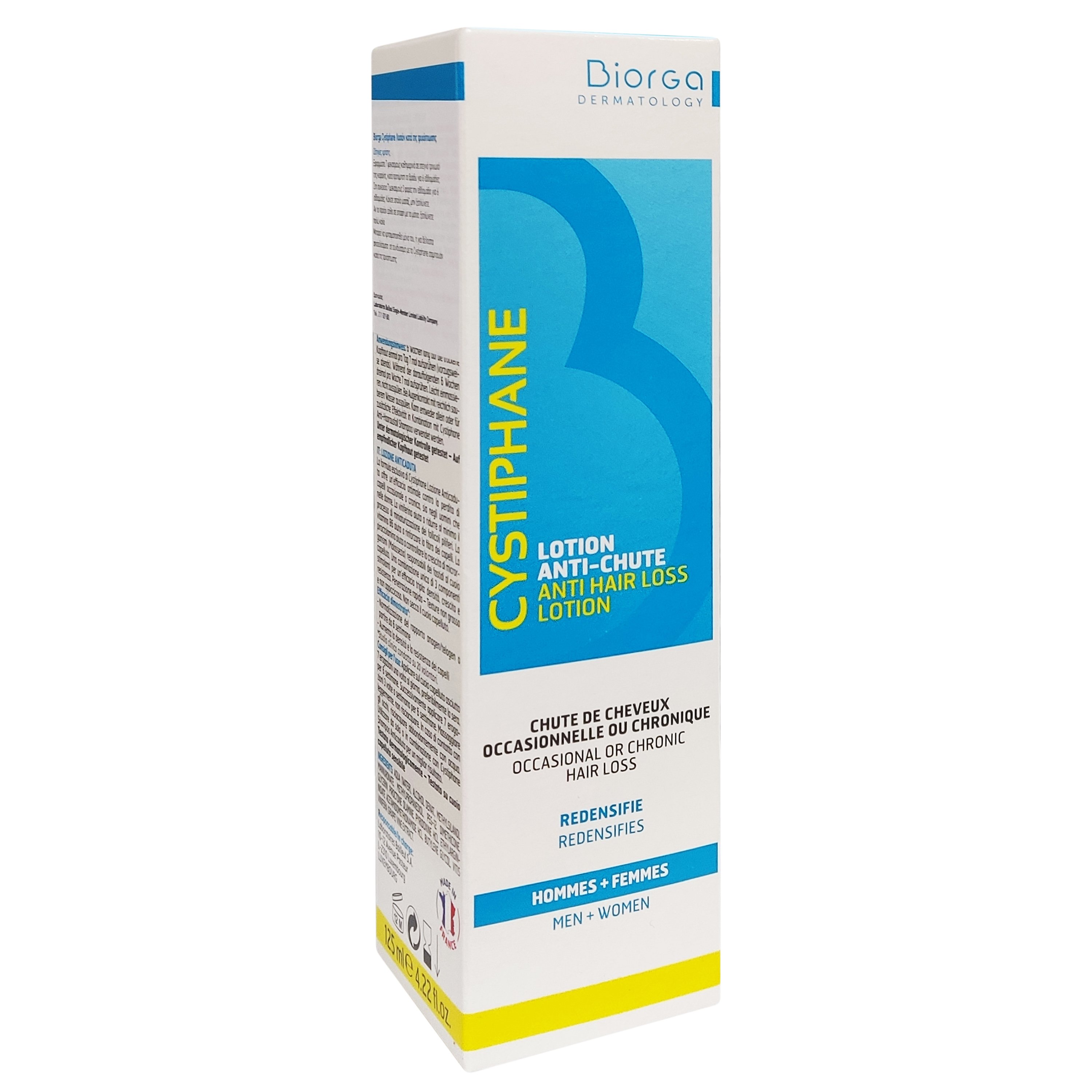 Biorga Cystiphane Anti Hair Loss Lotion Κατά της Τριχόπτωσης για Άνδρες & Γυναίκες 125ml