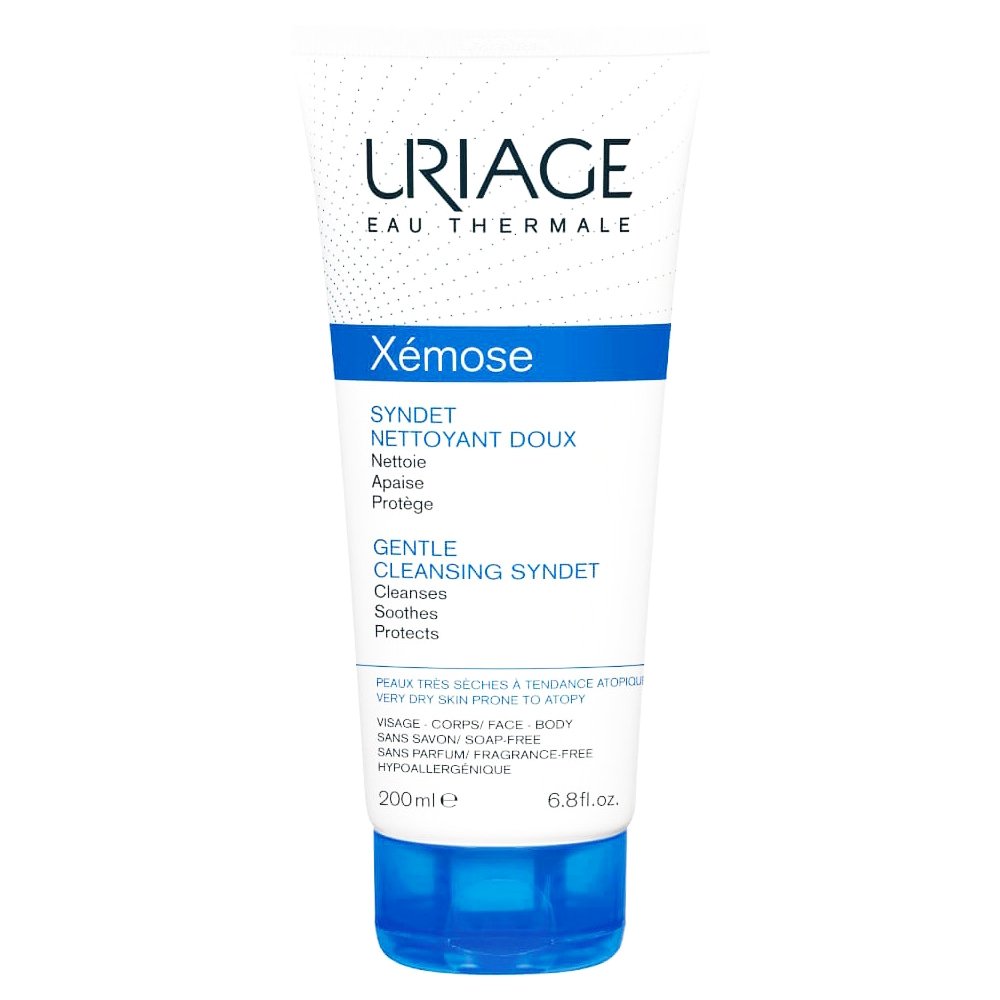 Uriage Eau Thermale Xemose Gentle Cleansing Syndet Εξαιρετικά Ήπια Τζελ Κρέμα Καθαρισμού 200ml