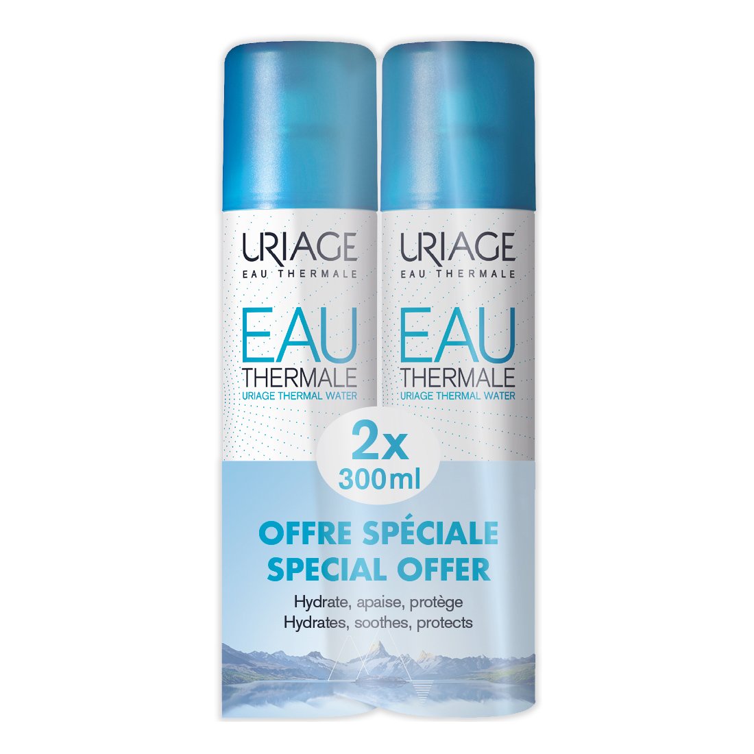 Uriage Promo Eau Thermal Water Σπρέι Ιαματικού Νερού 2x300ml