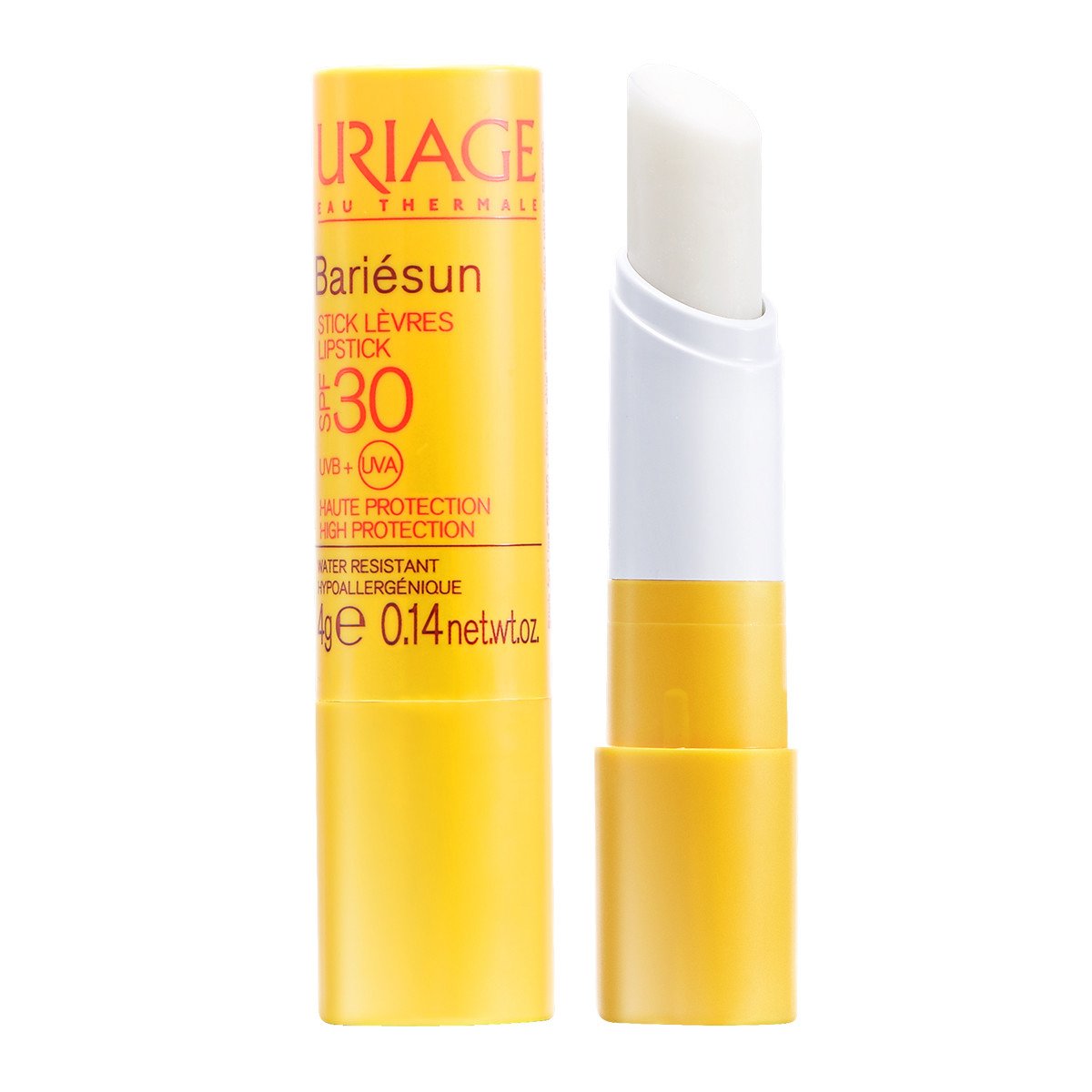Uriage Bariesun Spf30 Lipstick High Protection Αδιάβροχο Ενυδατικό Αντηλιακό Stick Χειλιών Υψηλής Προστασίας 4gr