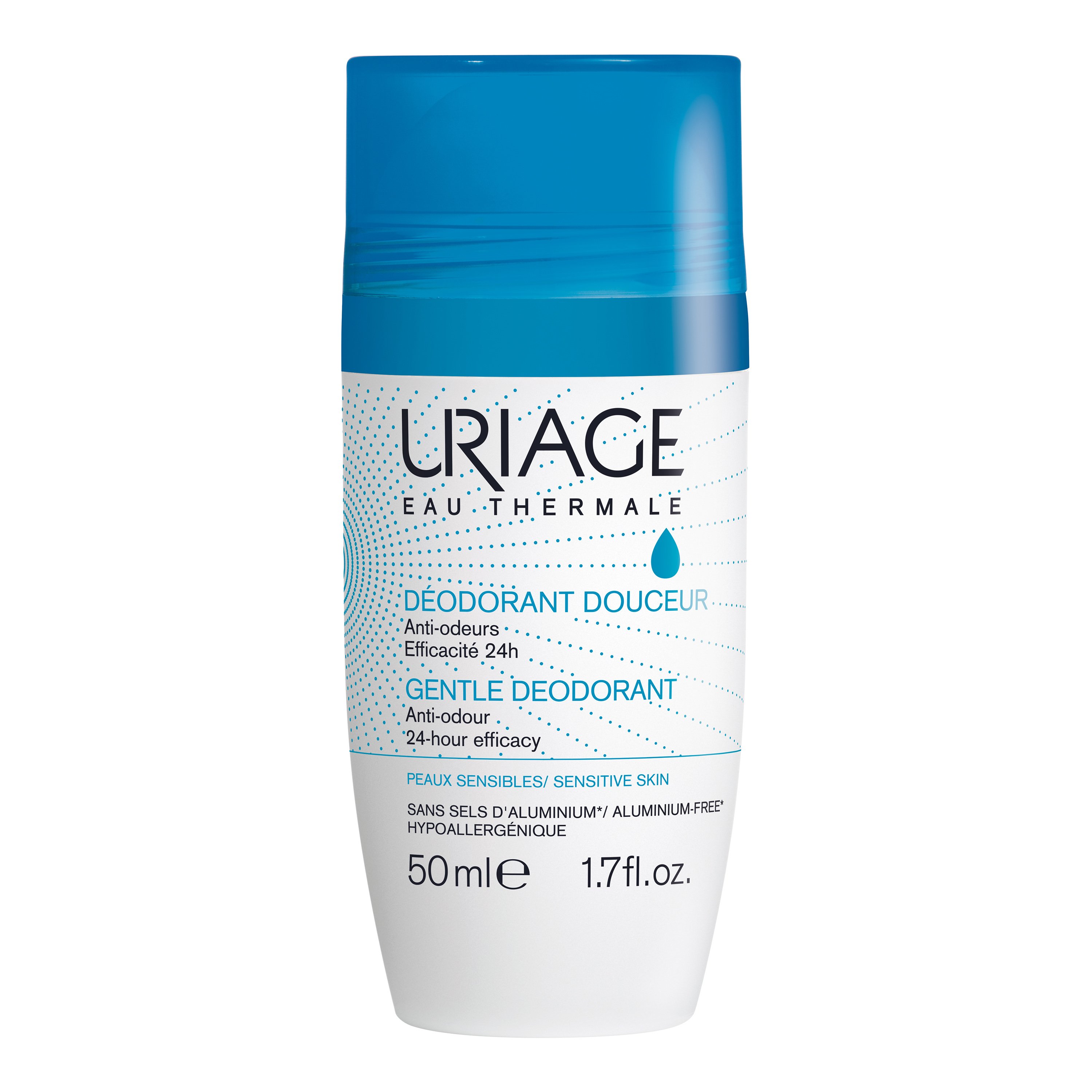 Uriage Eau Thermale Gentle Deodorant Απαλό Αποσμητικό 24ωρης Δράσης για τις Ευαίσθητες Επιδερμίδες 50ml