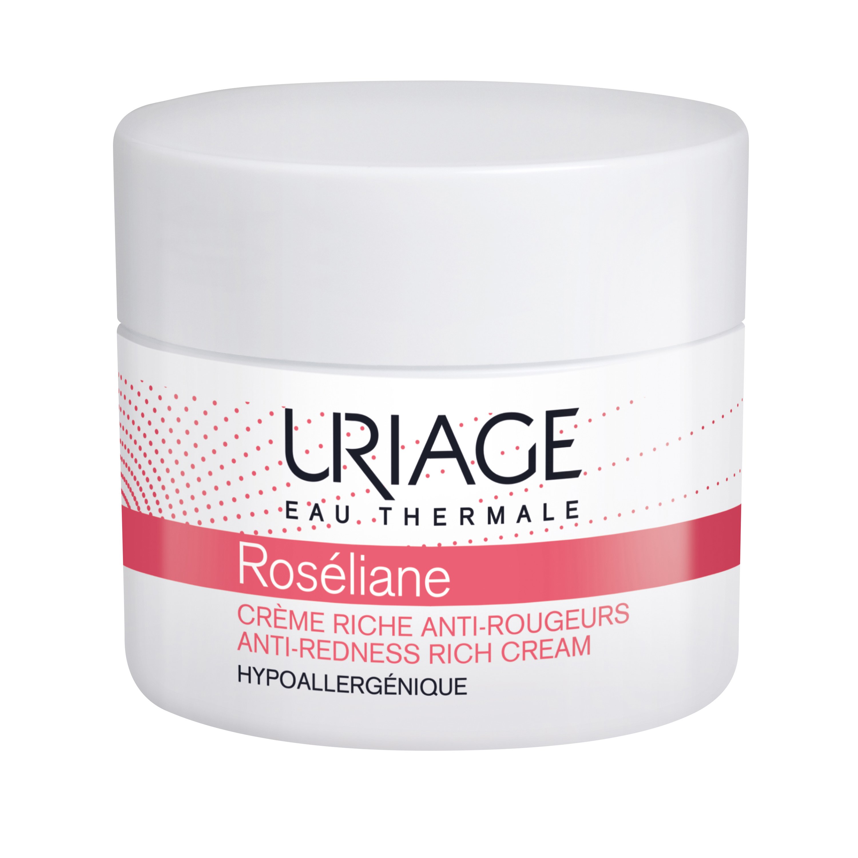 Uriage Eau Thermale Roseliane Anti Redness Rich Cream Αναστέλλει τους Βασικούς Παράγοντες που Προκαλούν Ερυθρίαση 50ml