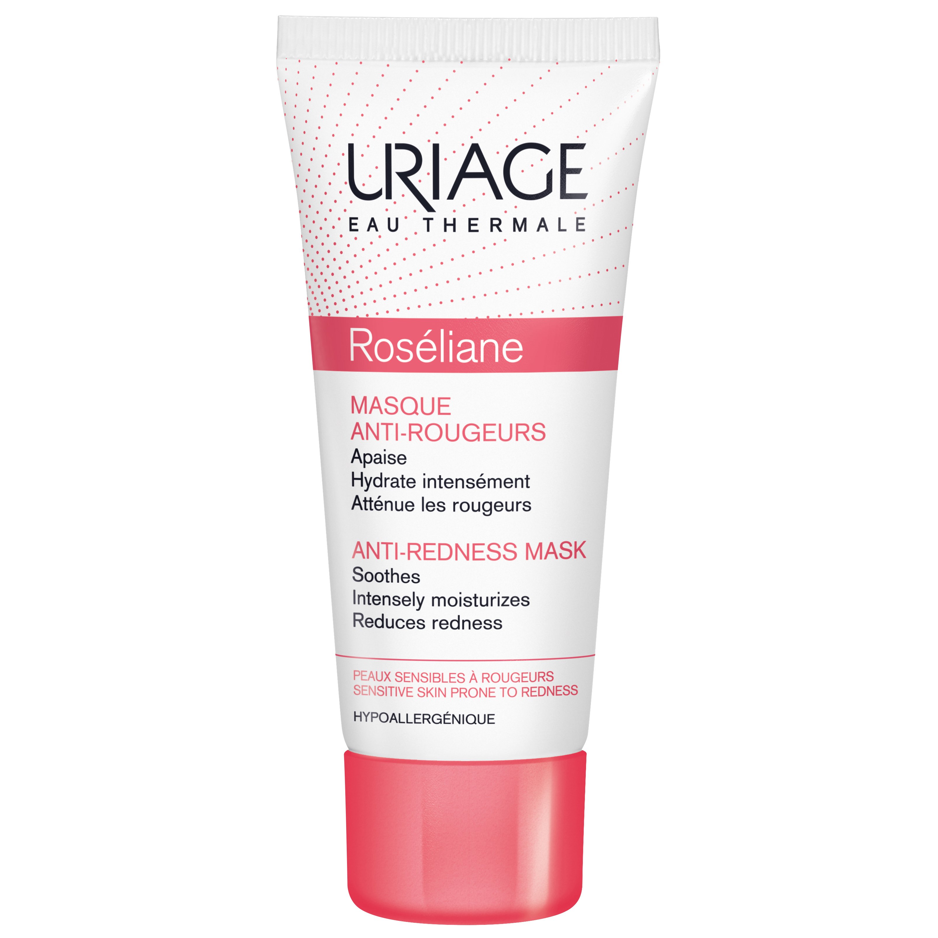 Uriage Eau Thermale Anti-Redness Mask Μάσκα Κατά της Ερυθρότητας για Ευαίσθητες Επιδερμίδες με Τάση για Κοκκινίλες 40ml