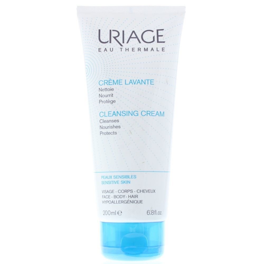 Uriage Eau Thermale Cleansing Cream Κρέμα Καθαρισμού Περιποίησης και Ντεμακιγιάζ 200ml