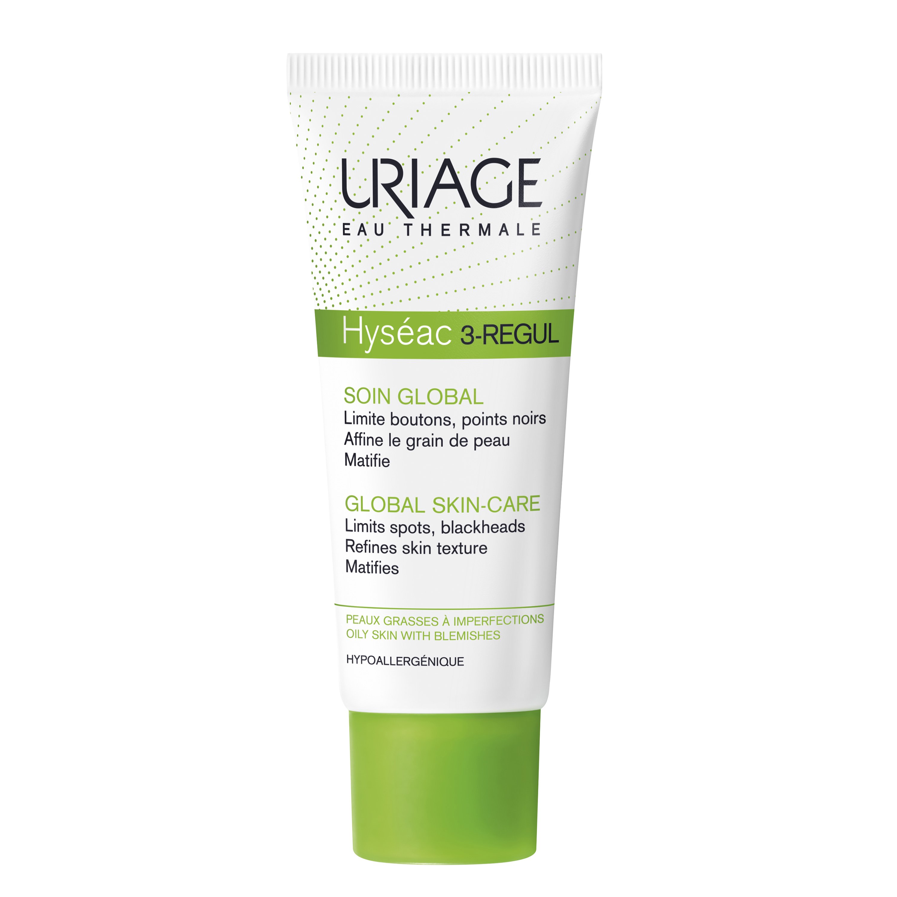 Uriage Eau Thermale Hyseac 3-Regul Global Skincare Καταπολεμά τις Δερματικές Ατέλειες Χαρίζοντας στο Δέρμα Διαύγεια 40ml