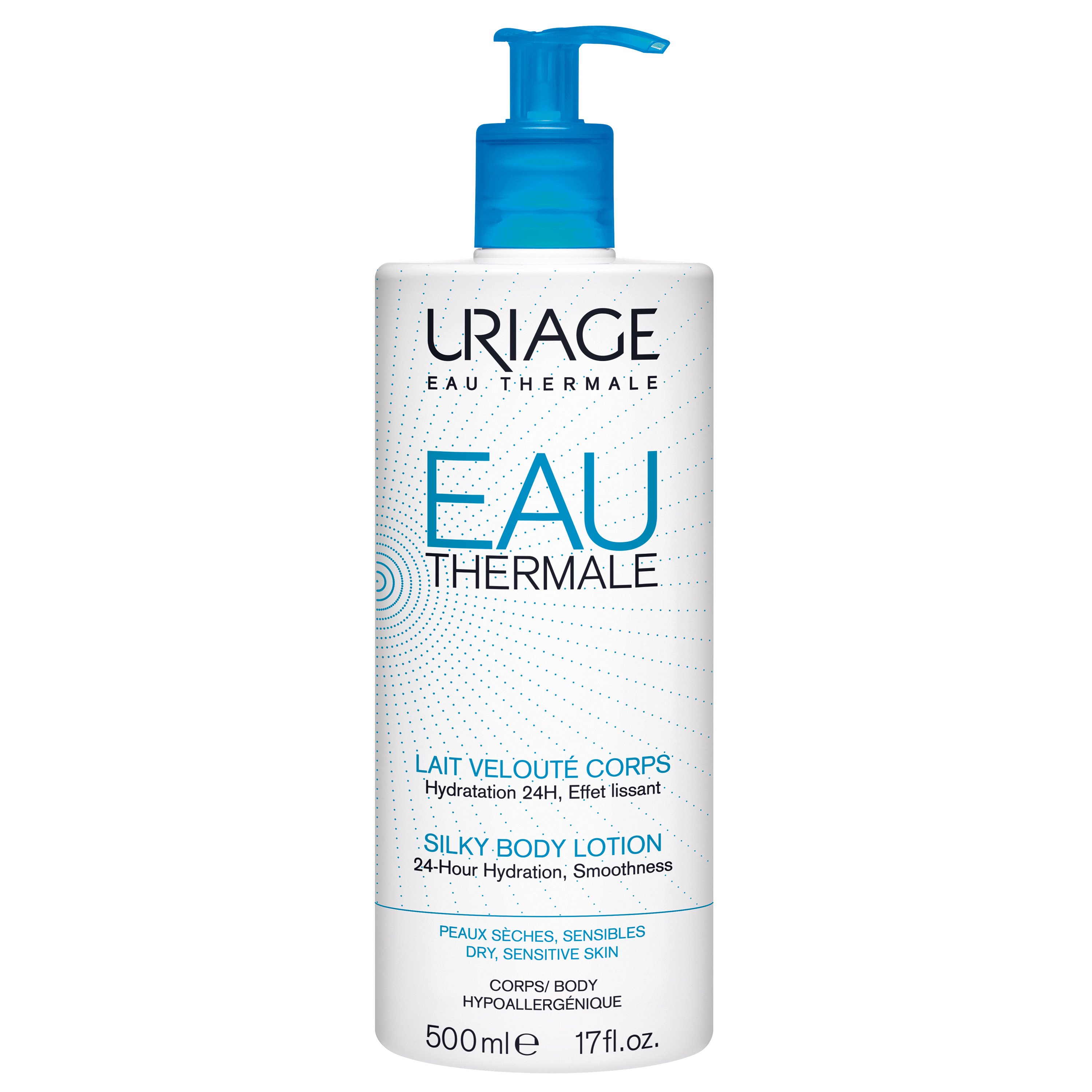 Uriage Eau Thermale Silky Body Lotion Ενυδατώνει Εντατικά για 24 ώρες 500ml
