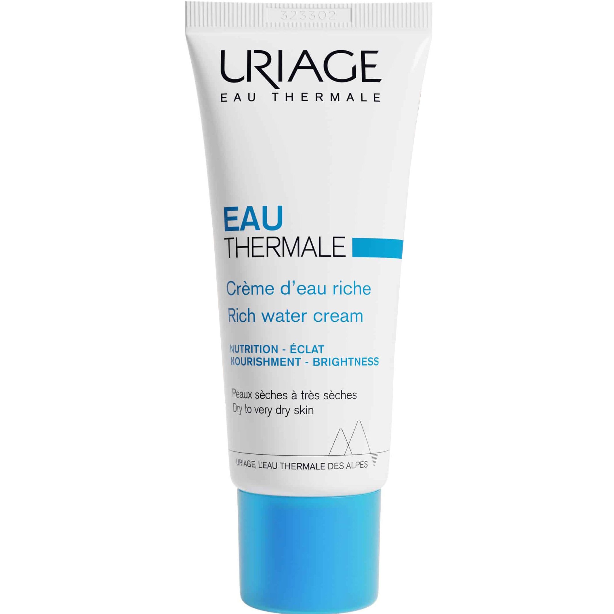 Uriage Eau Thermale Rich Water Cream Ενυδατική Κρέμα Προσώπου Πλούσιας Υφής για Κανονικές - Ξηρές Επιδερμίδες 40ml