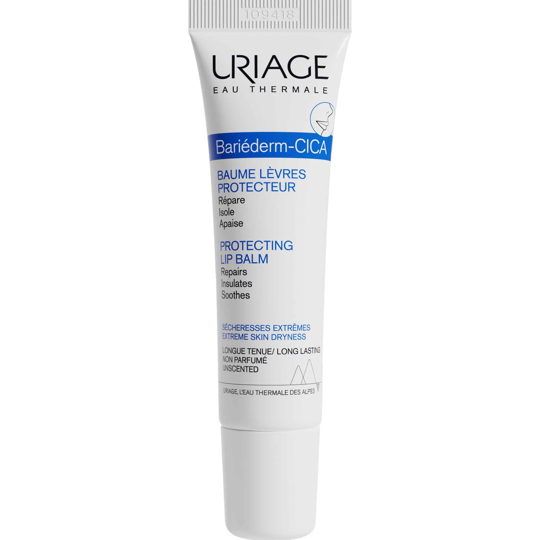 Uriage Uriage Bariederm Cica Protecting Lip Balm Επανορθωτικό & Μονωτικό Βάλσαμο Χειλιών 15ml