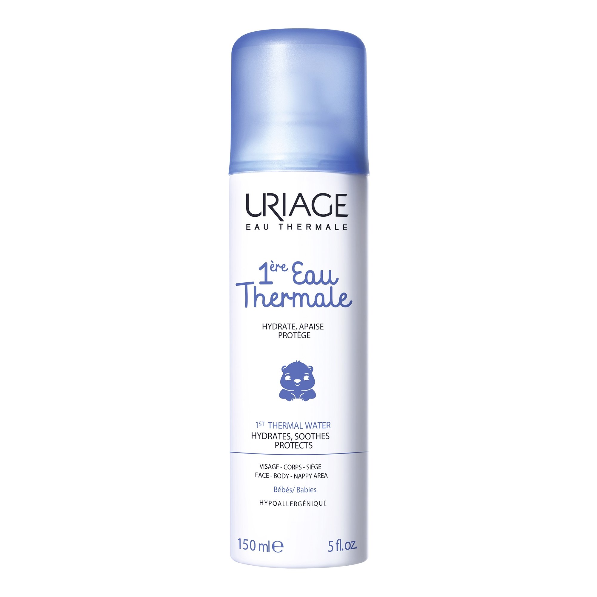 Uriage Eau Thermale 1st Thermal Water Προσφέρει Ιδανική Ενυδάτωση Καταπράυνση και Προστασία στο Ευαίσθητο Βρεφικό Δέρμα 150ml