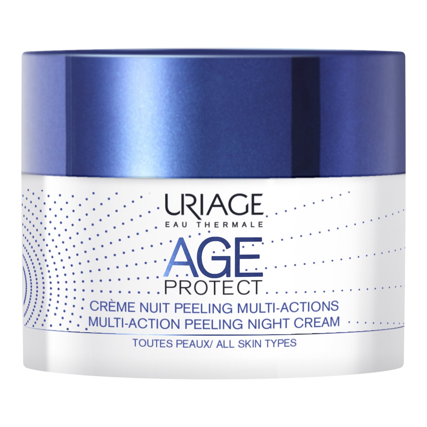 Uriage Eau Thermale Age Protect Multi-Action Peeling Night Cream Απολεπιστική Κρέμα Νυκτός Πολλαπλών Δράσεων 50ml