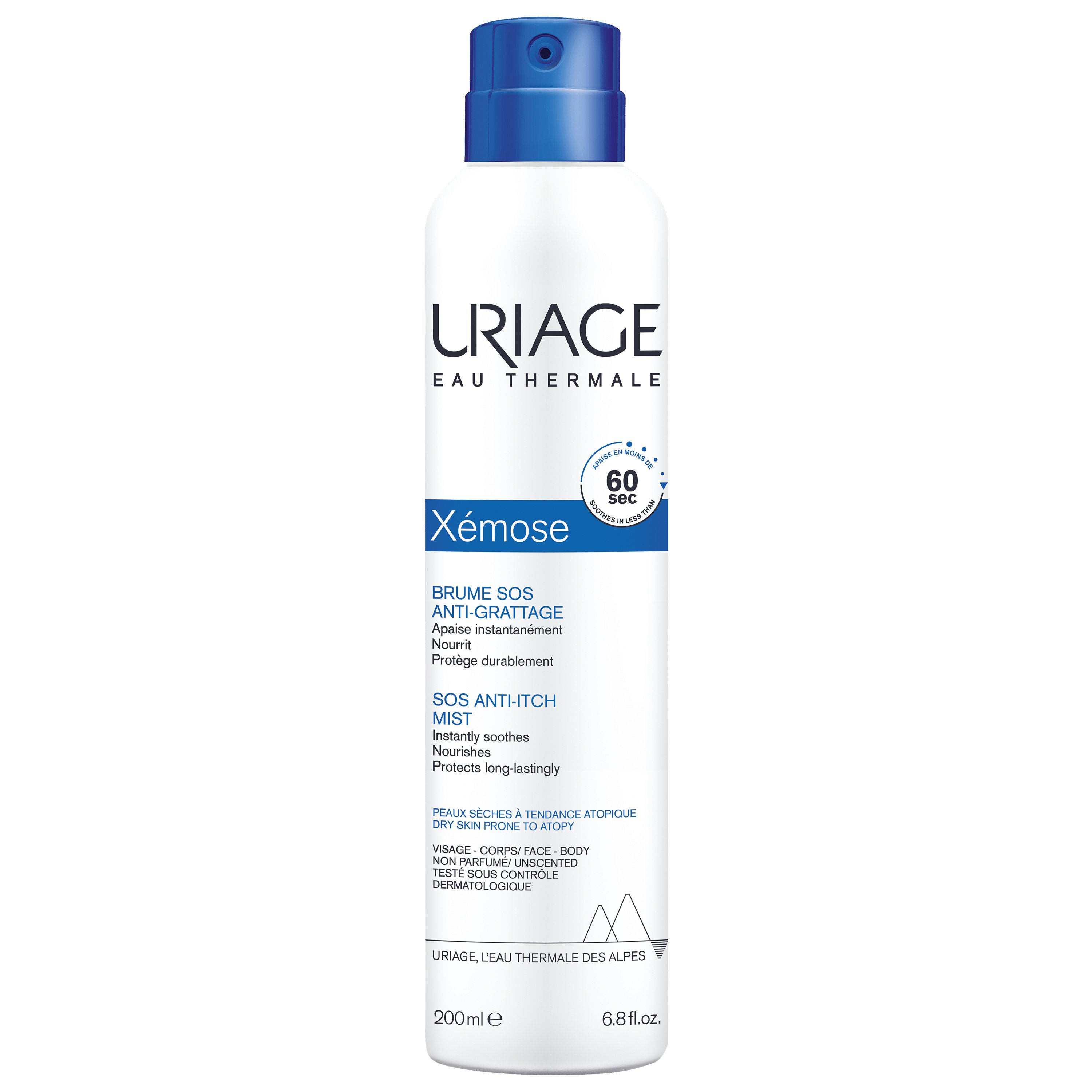 Uriage Xemose SOS Anti-itch Mist Λεπτόρευστο Mist Κατά του Κνησμού & της Ξηρότητας 200ml