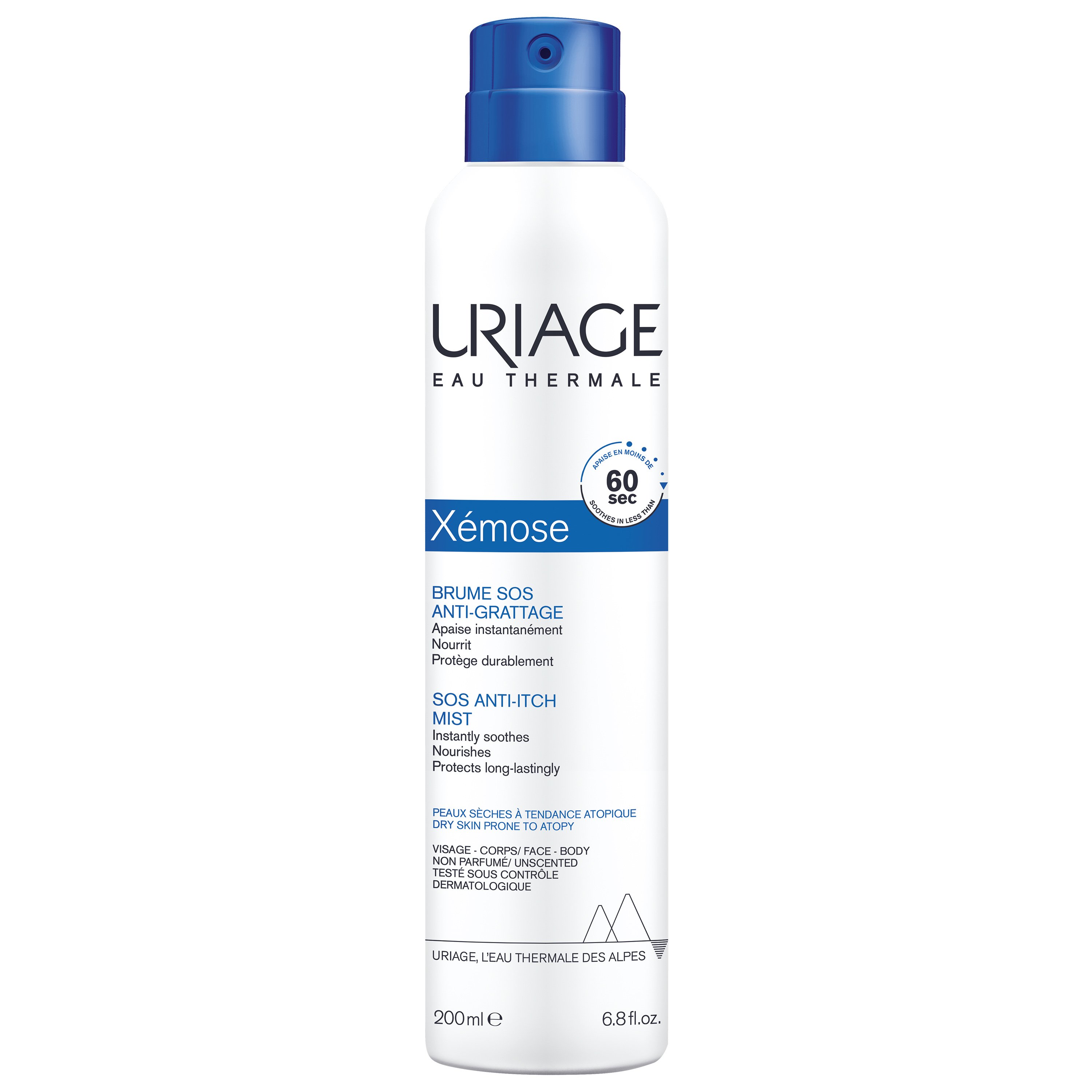 Uriage Xemose SOS Anti-itch Mist Λεπτόρευστο Mist Κατά του Κνησμού & της Ξηρότητας 200ml