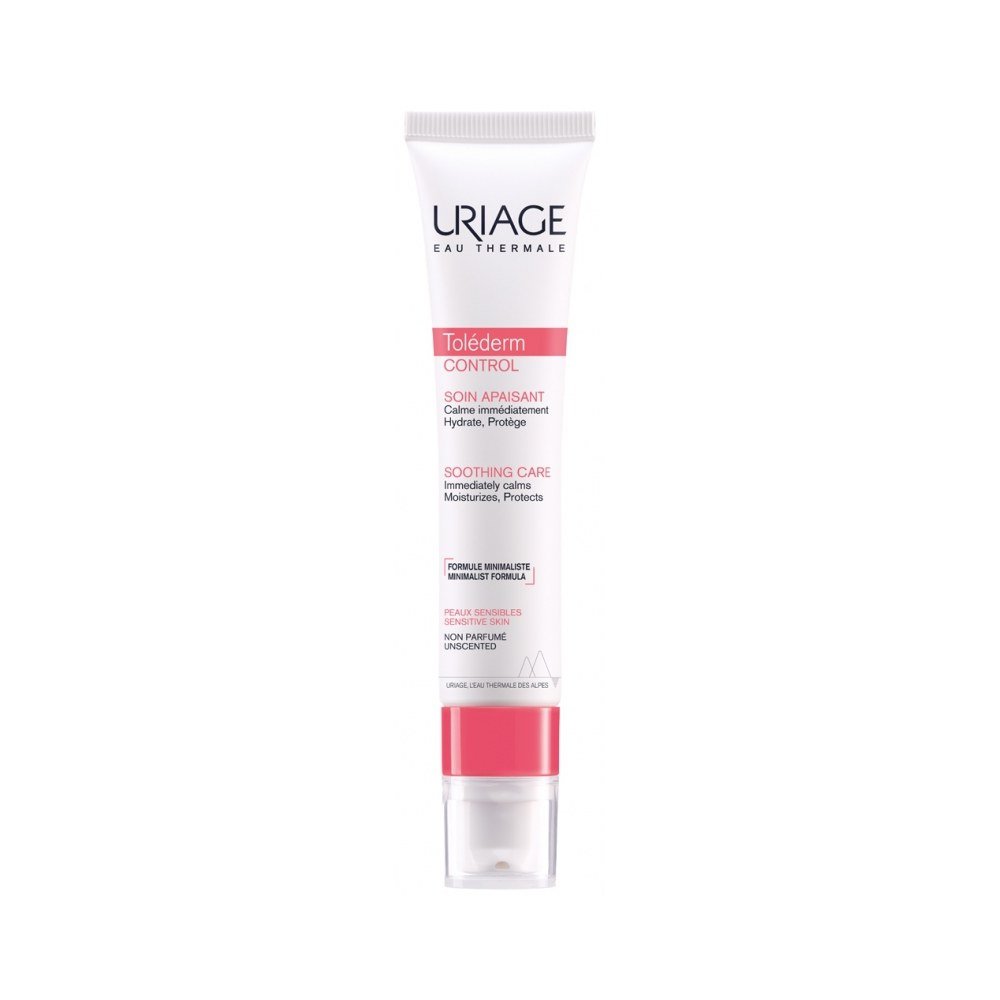 Uriage Tolederm Control Light Soothing Care Καταπραϋντική Κρέμα Προσώπου Ενυδάτωσης Αλλεργικής & Δυσανεκτικής Επιδερμίδας 40ml