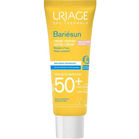 Uriage Uriage Bariesun Tinted Face Cream Spf50+ Αντηλιακή Κρέμα Προσώπου Πολύ Υψηλής Προστασίας με Χρώμα 50ml - Fair Tint