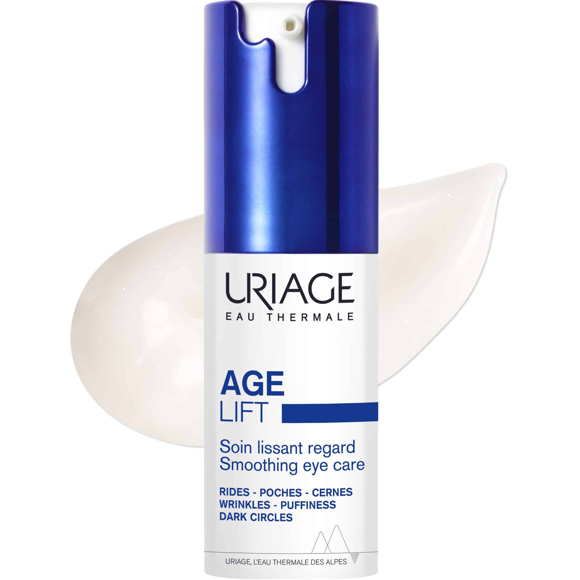 Uriage Uriage Age Lift Smoothing Eye Care Αντιγηραντική Κρέμα Ματιών για Σύσφιξη, Σακούλες & Μαύρους Κύκλους 15ml