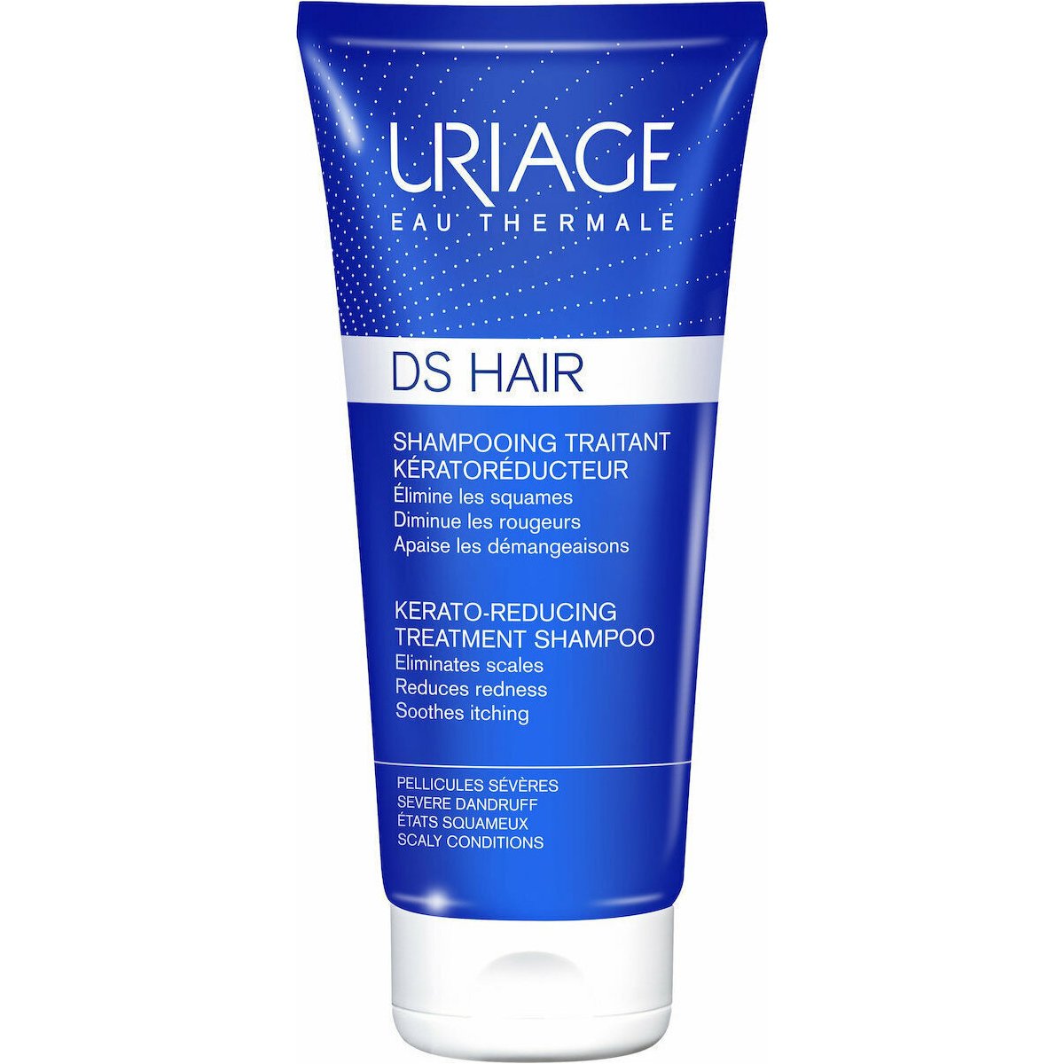 Uriage Eau Thermale Ds Hair Kerato Reducing Treatment Shampoo Κερατορυθμιστικό Σαμπουάν Αντιμετώπισης Σοβαρής Μορφής Πιτυρίδας & Φολίδωσης 150ml