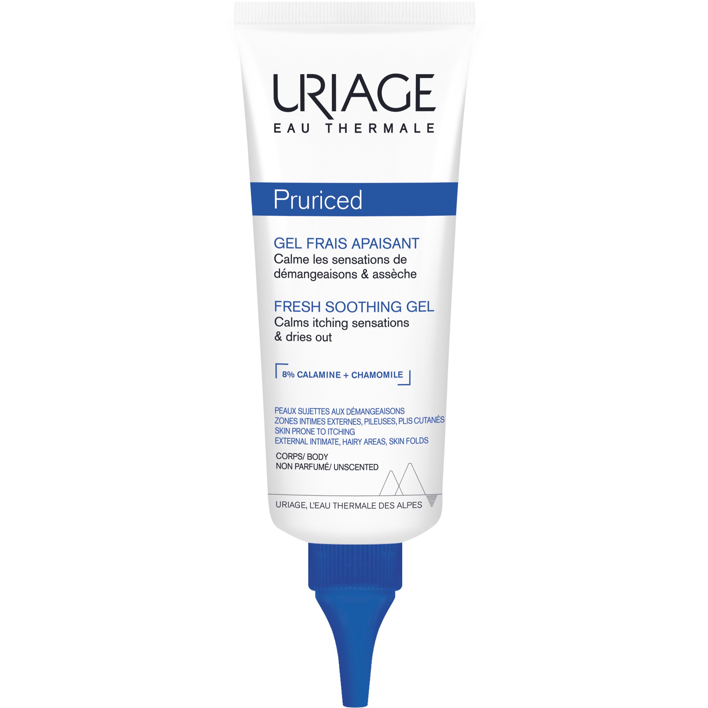 Uriage Uriage Pruriced Fresh Soothing Gel Καταπραϋντικό Gel Σώματος για Ανακούφιση από τον Κνησμό & το Τράβηγμα, Κατάλληλο για Όλους τους Τύπους Επιδερμίδας 100ml