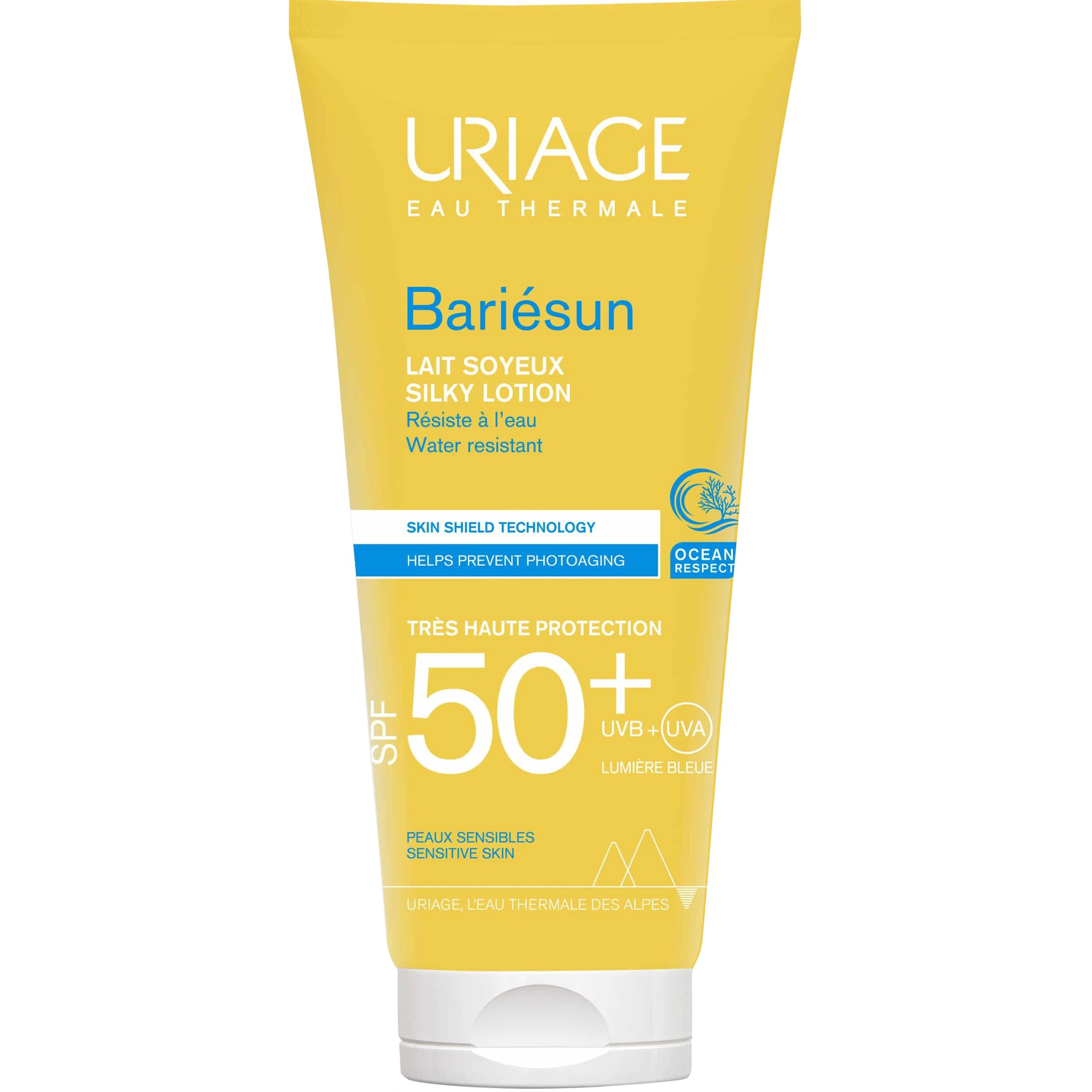 Uriage Uriage Bariesun Silky Face & Body Lotion Spf50+ Αντηλιακή Λοσιόν Προσώπου - Σώματος Πολύ Υψηλής Προστασίας, Κατάλληλη για Ευαίσθητες Επιδερμίδες 100ml