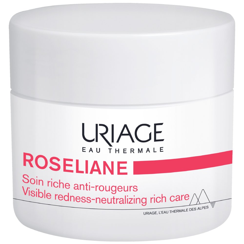 Uriage Roseliane Anti-Redness Rich Cream Πλούσια Κρέμα Κατά της Ερυθρότητας για τις Ξηρές Επιδερμίδες 50ml