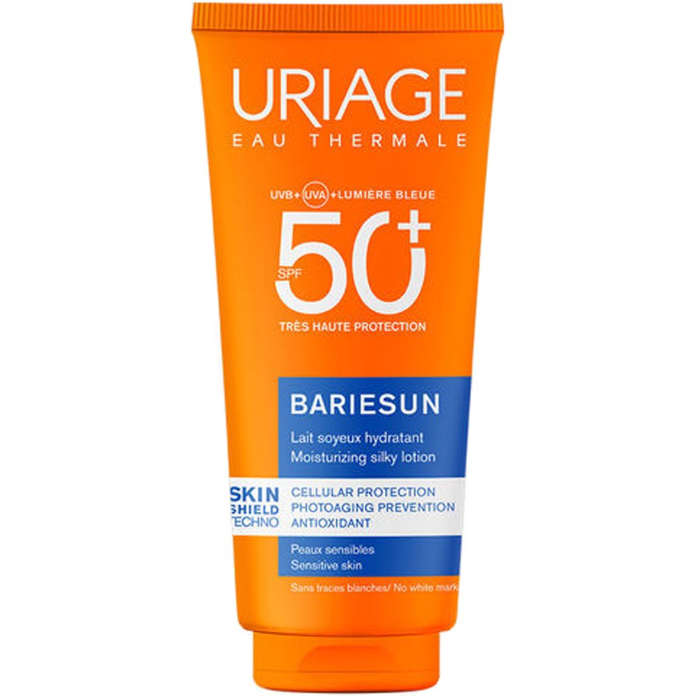 Uriage Bariesun Moisturizing Spf50+ Silky Lotion Αντηλιακή Λοσιόν Πολύ Υψηλής Προστασίας Κατάλληλη για Πρόσωπο & Σώμα 100ml