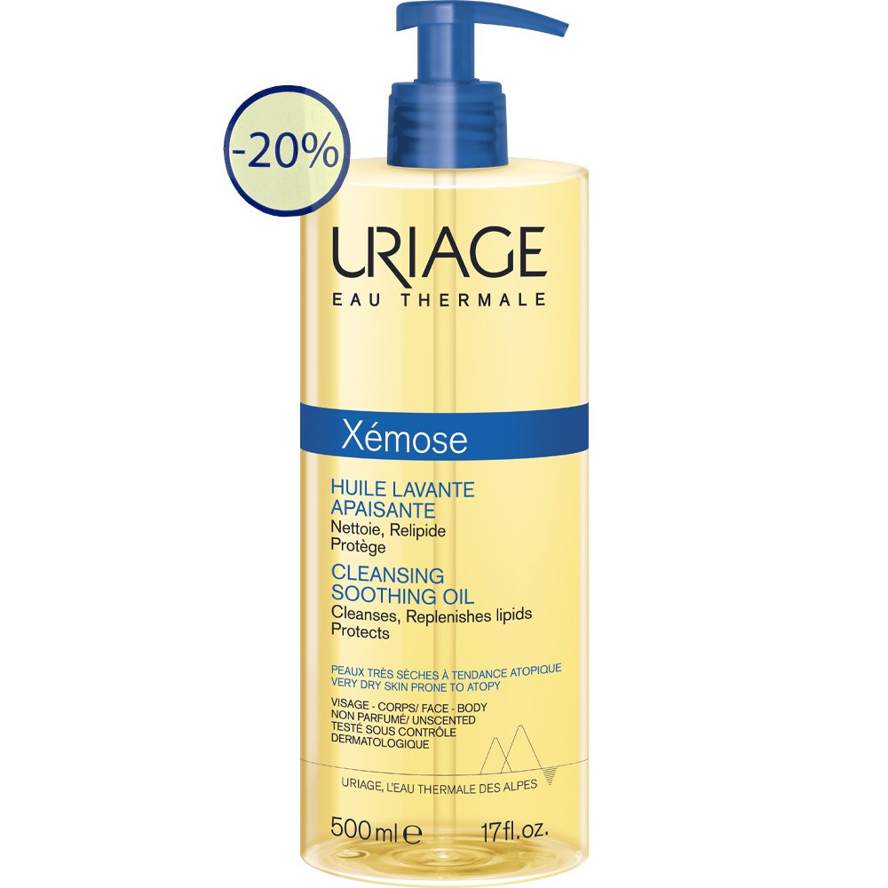 Uriage Uriage Promo Xemose Cleansing Soothing Oil Καταπραϋντικό Λάδι Καθαρισμού για Πολύ Ξηρές Επιδερμίδες με Τάση Ατοπίας 500ml