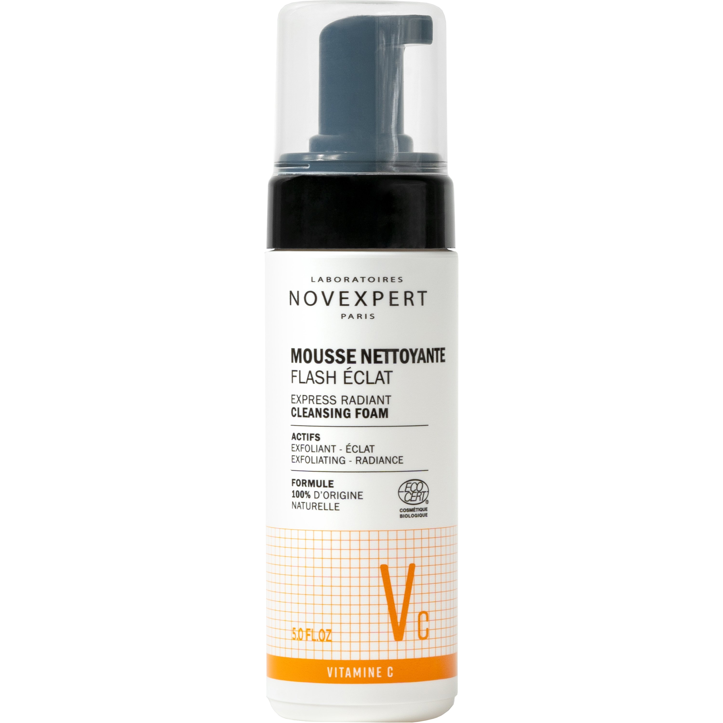 Novexpert Novexpert Flash Radiance Cleansing Foam Αφρός Καθαρισμού Λάμψης για Όλους τους Τύπους Δέρματος 150ml
