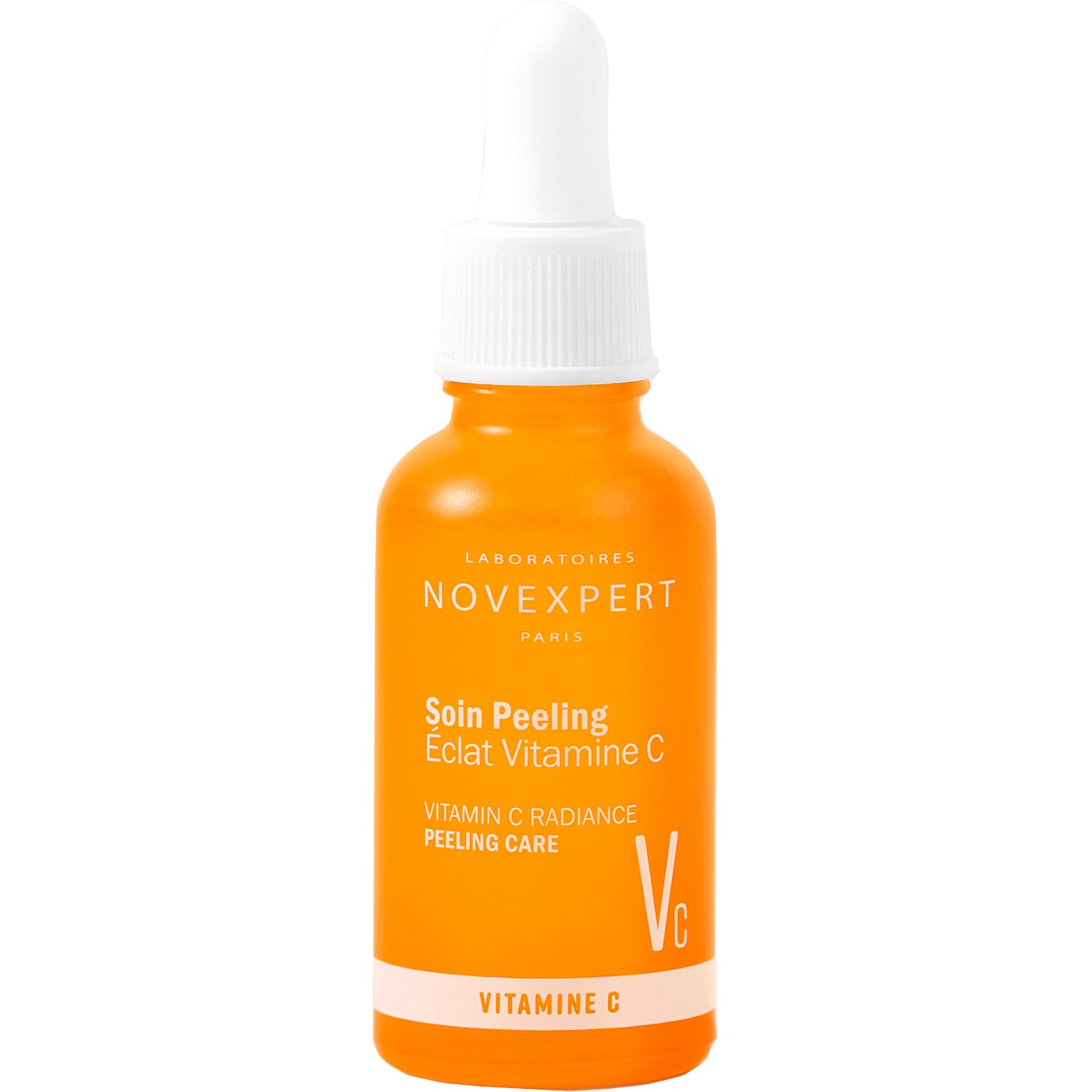 Novexpert Novexpert Radiance Peeling Vitamin C Serum Ενυδατικός Ορός Λάμψης με Βιταμίνη C για Όλους τους Τύπους Επιδερμίδας. 30ml