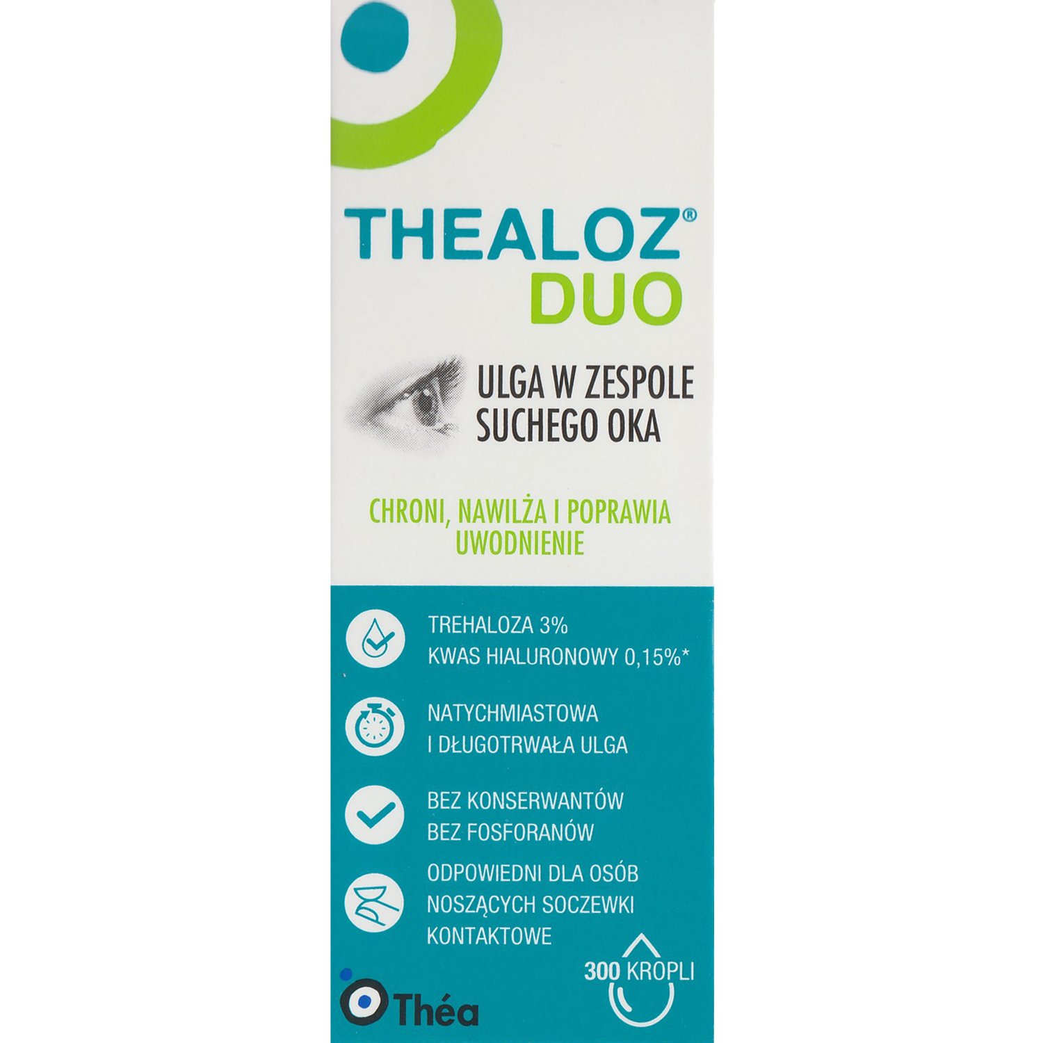 Thea Thealoz Duo Οφθαλμικό Προστατευτικό Διάλυμα 10ml
