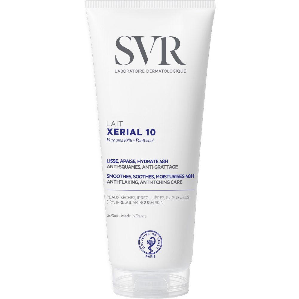 SVR Xerial 10 Anti-Flaking & Itching Emulsion Γαλάκτωμα Σώματος 48ώρης Ενυδάτωσης & Λείανσης με Ουρία Ιδανική για Πολύ Ξηρές Επιδερμίδες  200ml