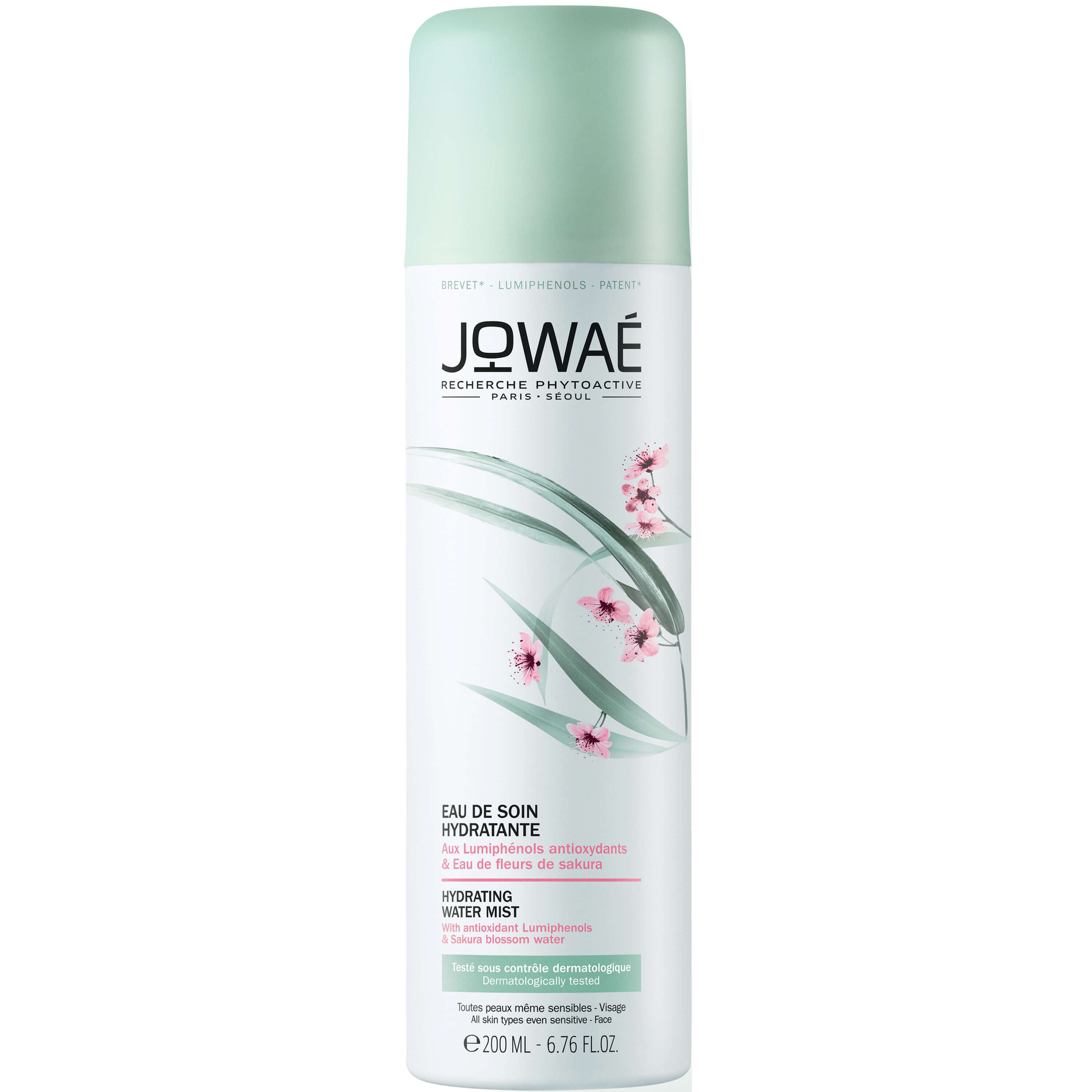 Jowae Jowae Hydrating Water Mist Ενυδατικό Νερό Περιποίησης Προσώπου από Άνθος Sakura για Όλους Τους Τύπους Επιδερμίδας 200ml