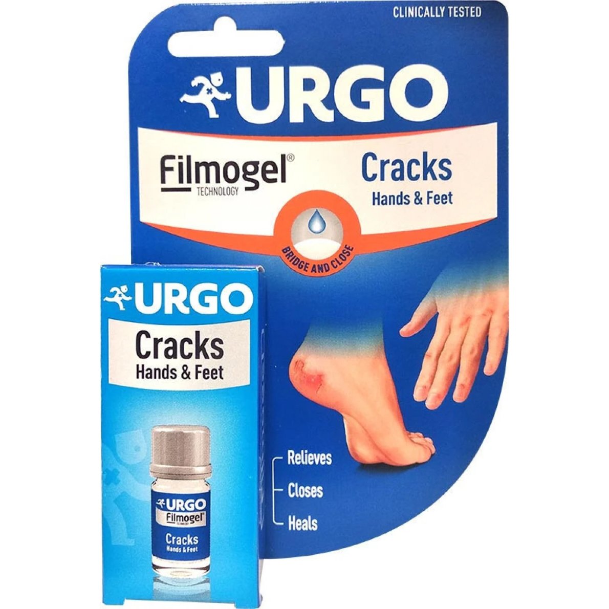 Urgo Cracks Hands & Feet Υγρό Επίθεμα για Σκασμένες Φτέρνες & Χέρια 3.25ml