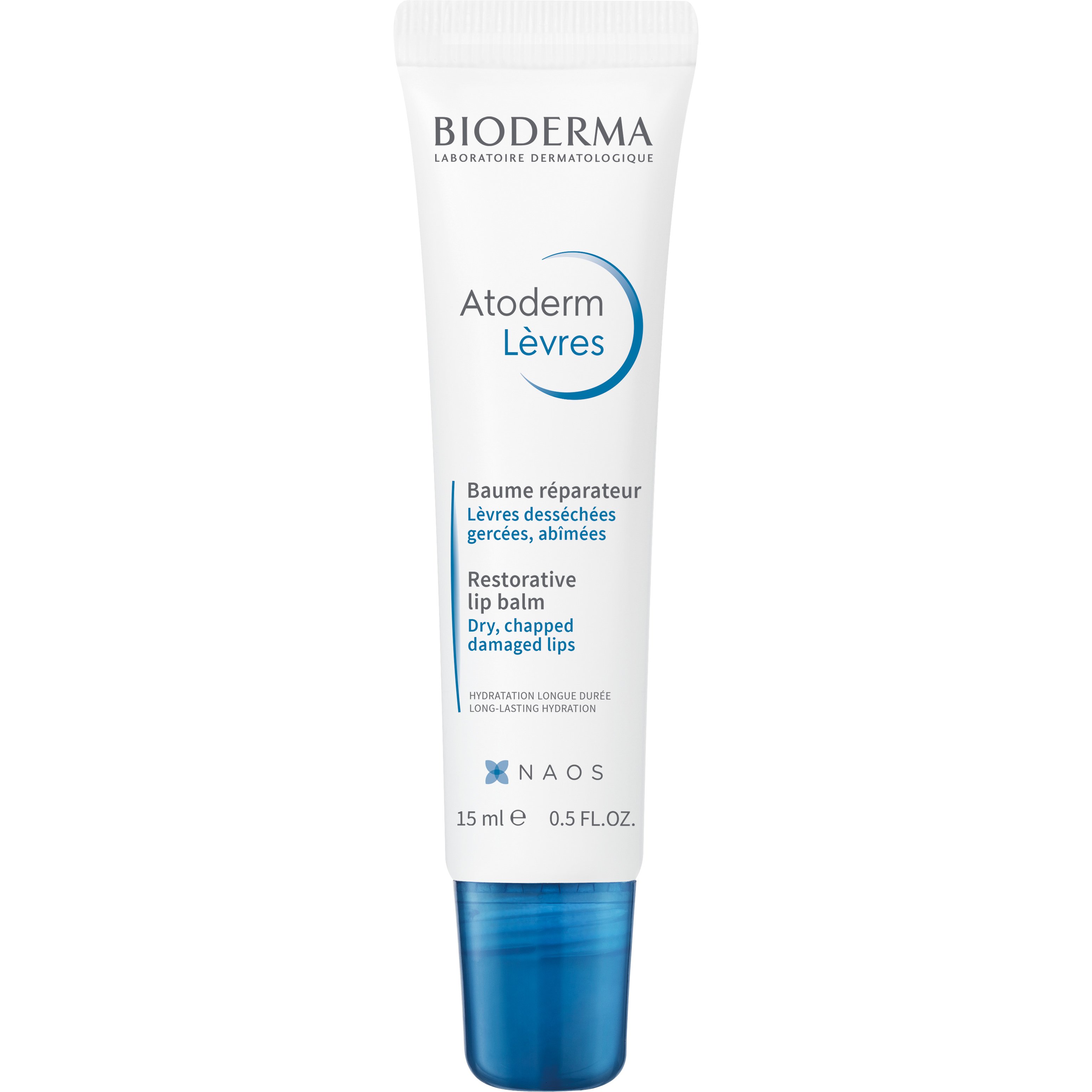 Bioderma Bioderma Atoderm Baume Levres Επανορθωτική και Θρεπτική Φροντίδα για τα Ξηρά, Σκασμένα και Ταλαιπωρημένα Χείλη 15ml