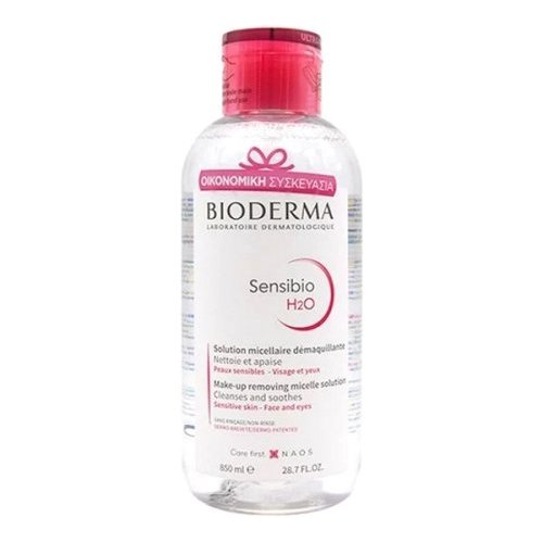 Bioderma Sensibio H2O Reverse Pump Εξαιρετικά Ήπιο Διάλυμα Καθαρισμού για το Ευαίσθητο Δέρμα 850ml