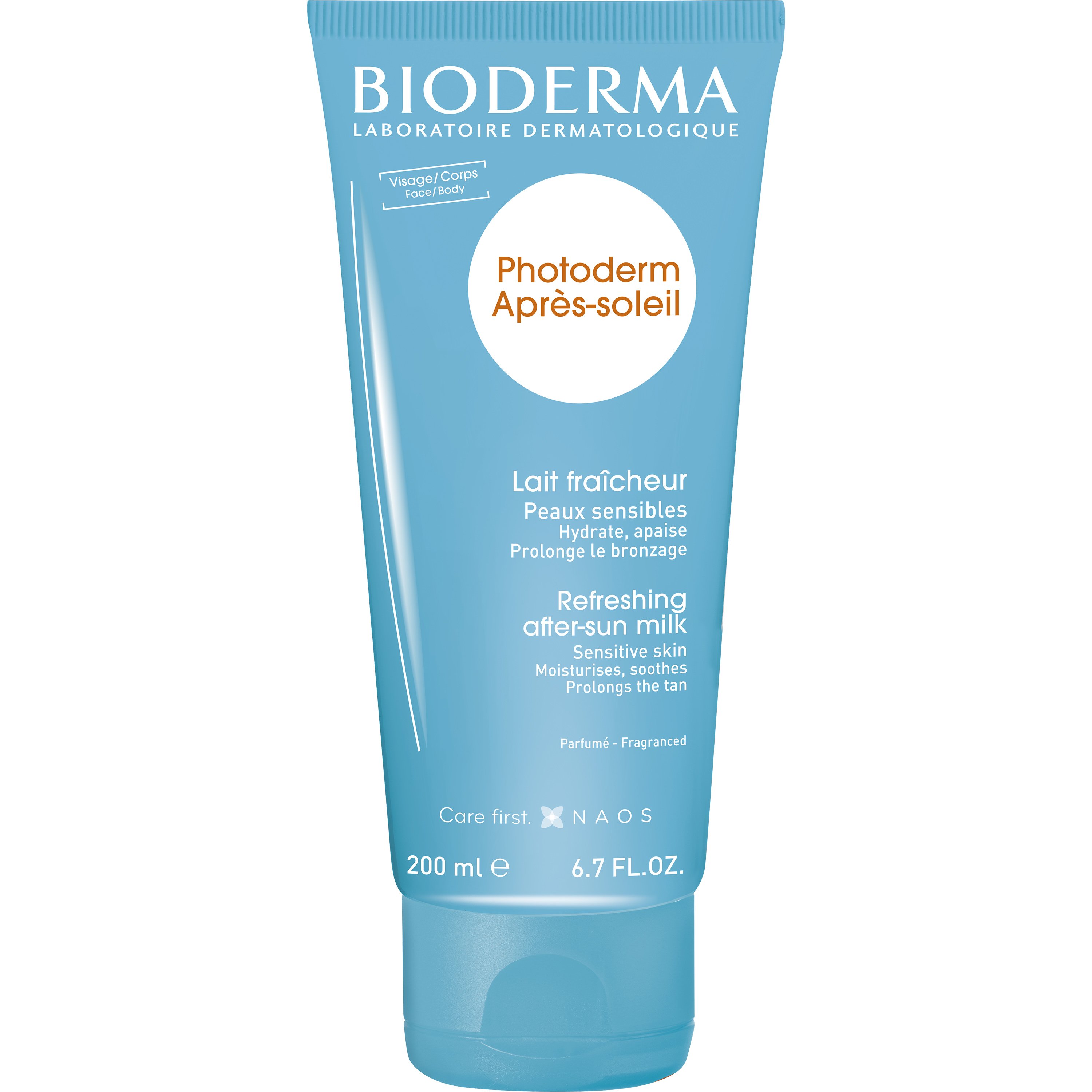 Bioderma Photoderm Apres-Soleil Lait Fraicheur Αναζωογονητικό Γαλάκτωμα Μετά τον Ήλιο για Ευαίσθητη Επιδερμίδα 200ml